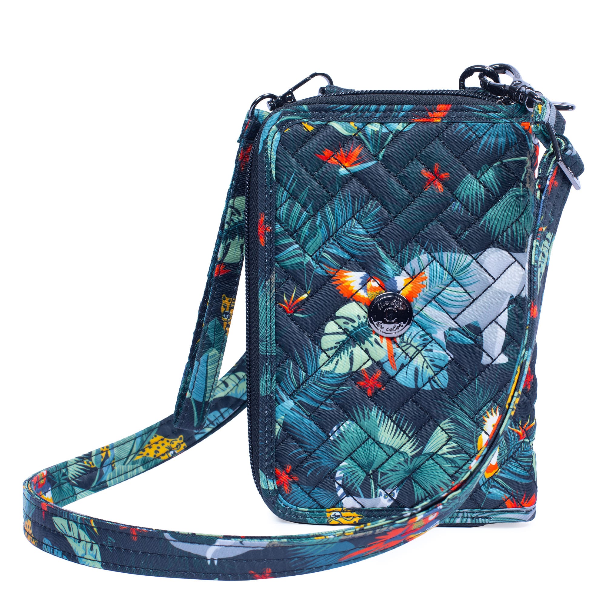 Quickstep Convertible Wallet - WILDLIFE BLACK - Quickstep_WildlifeBlack_01b