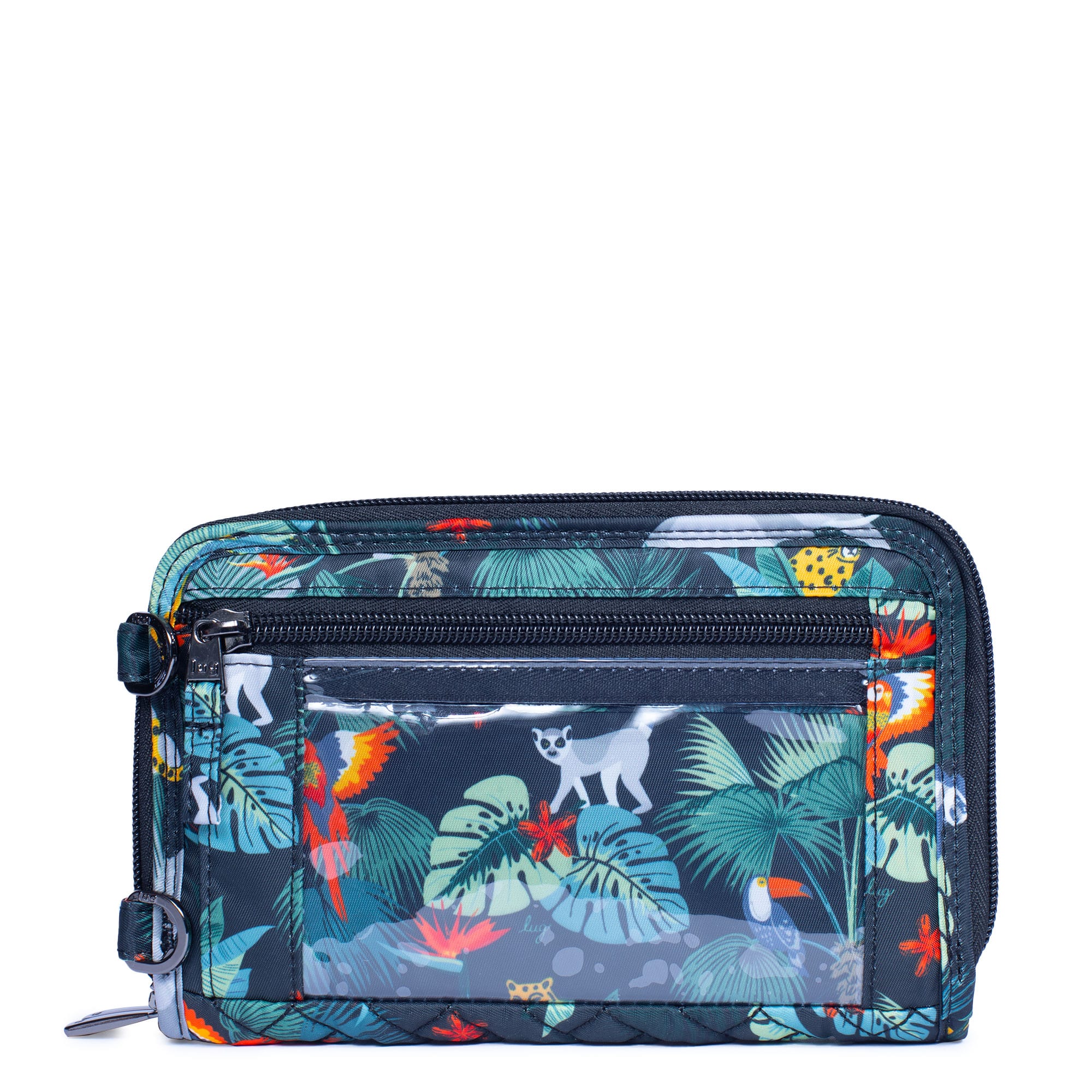 Quickstep Convertible Wallet - WILDLIFE BLACK - Quickstep_WildlifeBlack_04