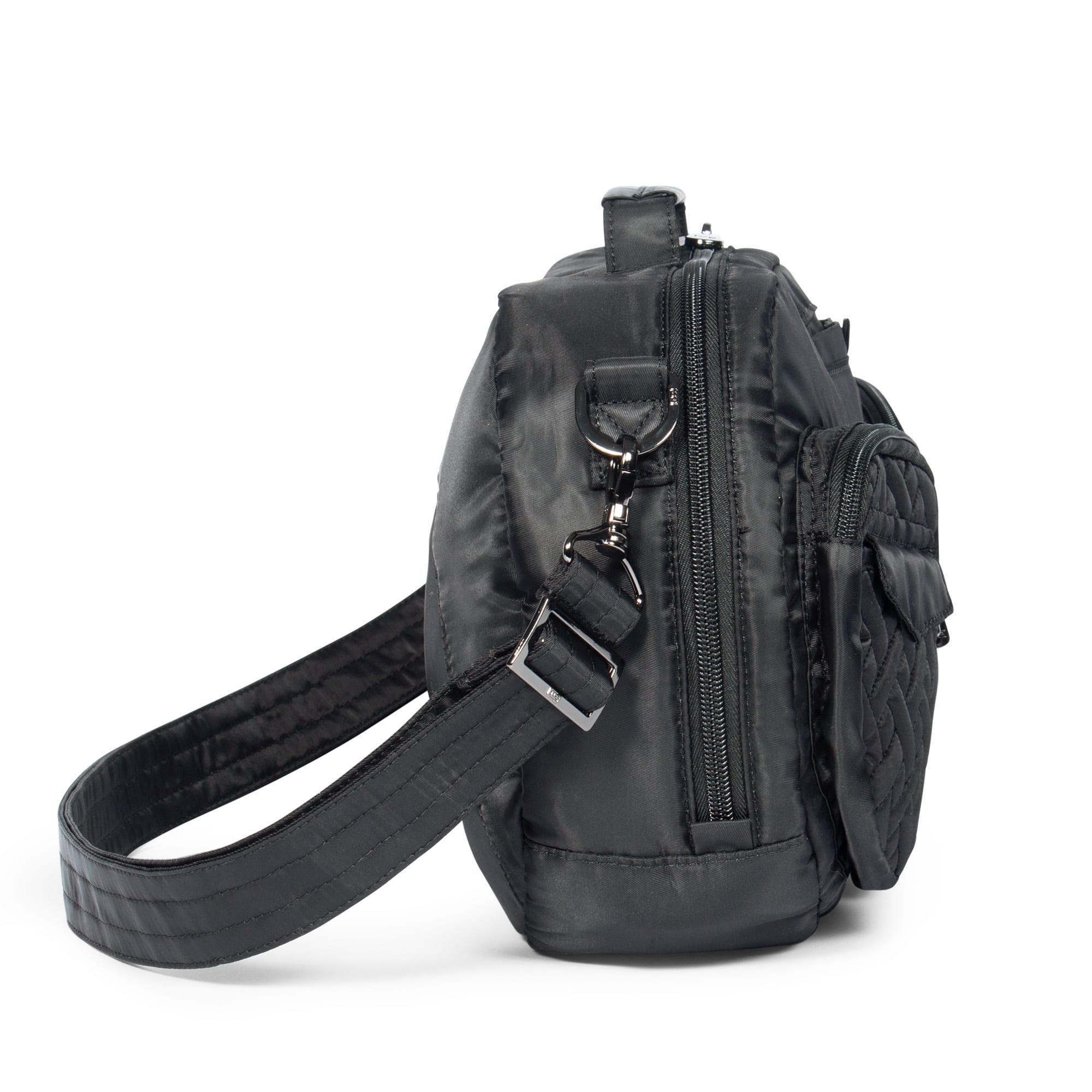 Railcar Crossbody Bag - MIDNIGHT BLACK - Railcar_Black_03