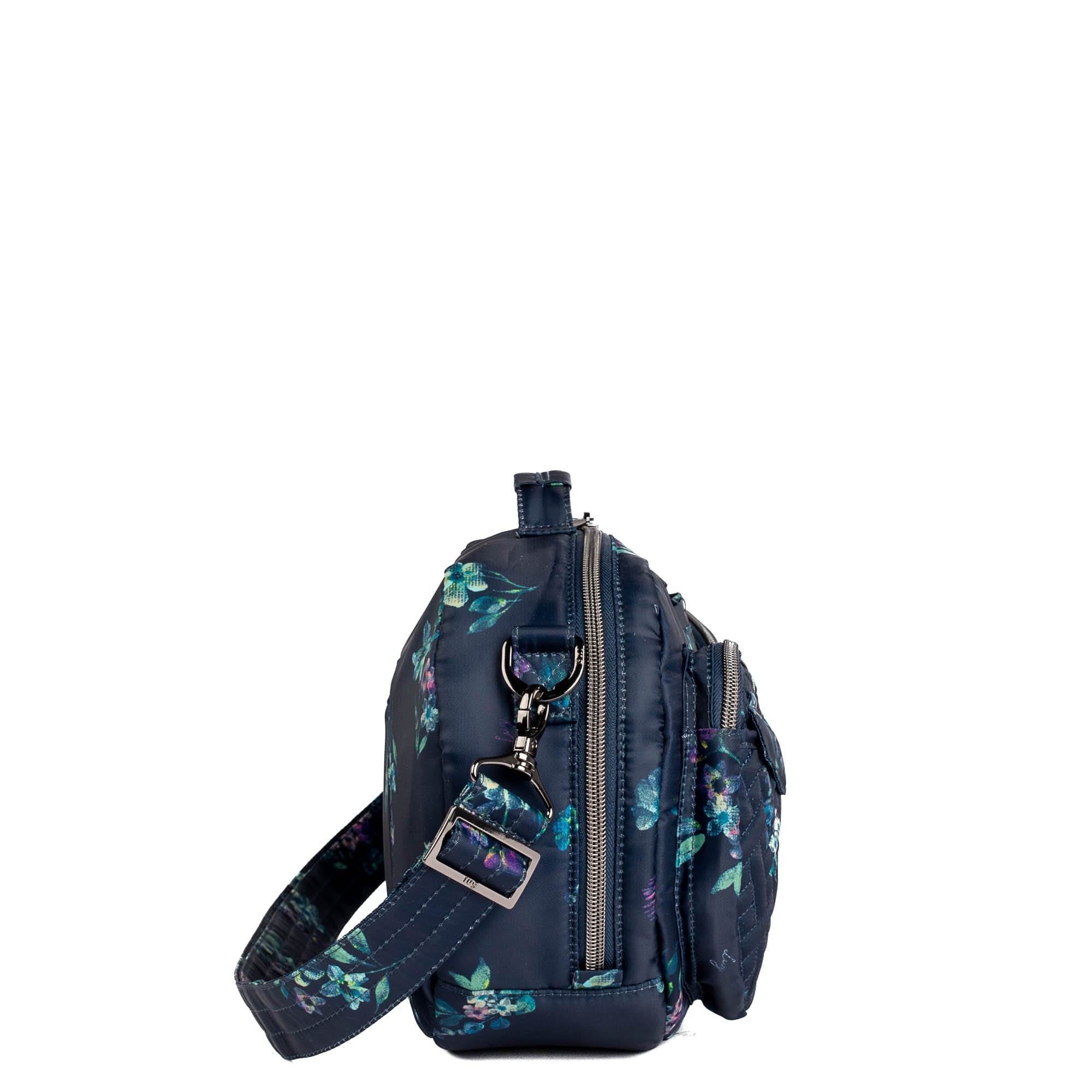 Railcar Crossbody Bag - BLACK ICEPOP STITCH - Railcar_BouquetNavy_03_ce7da807-ac4d-45e6-b80a-29541b3dd252