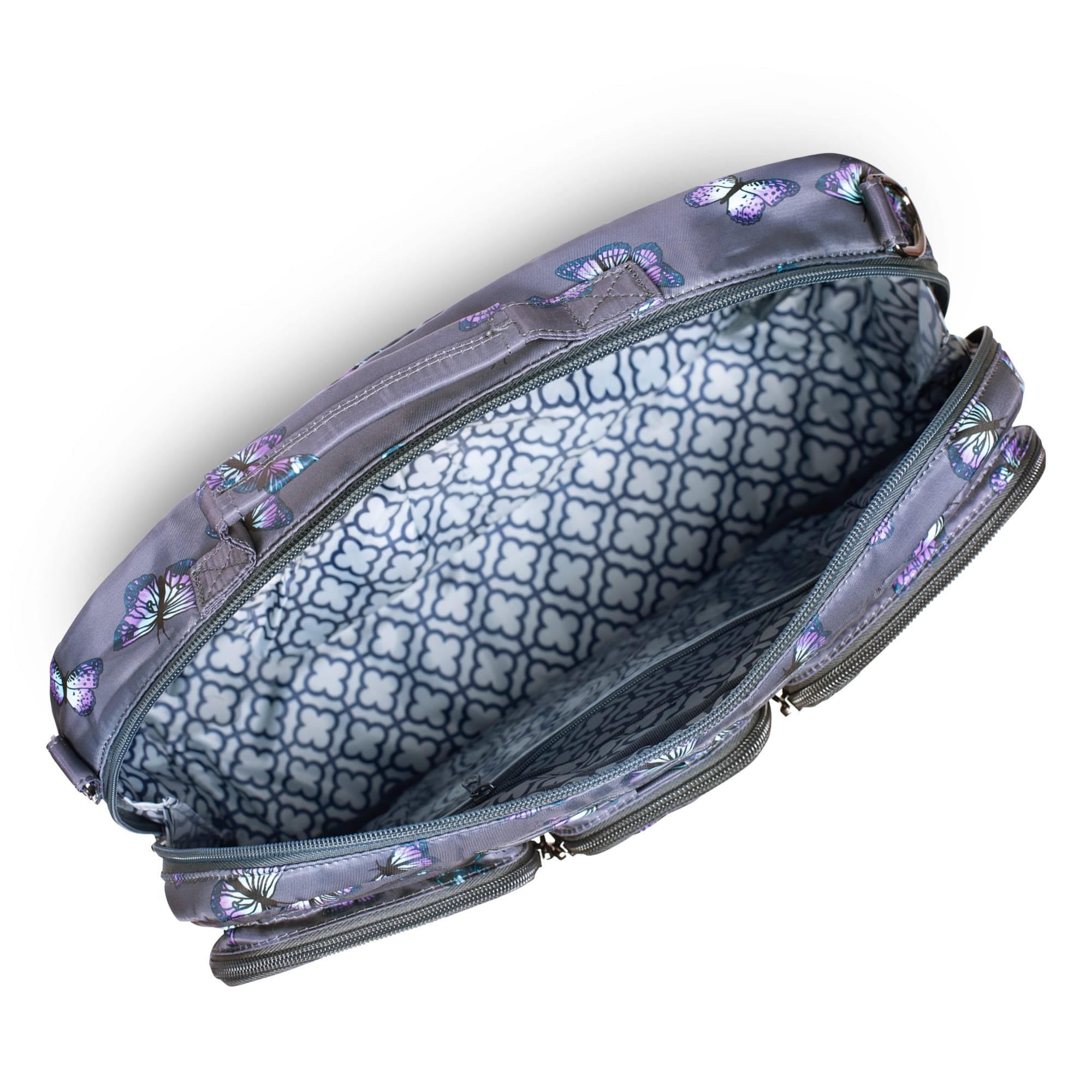 Railcar Crossbody Bag - BUTTERFLY GREY - Railcar_ButterfleyGrey_05