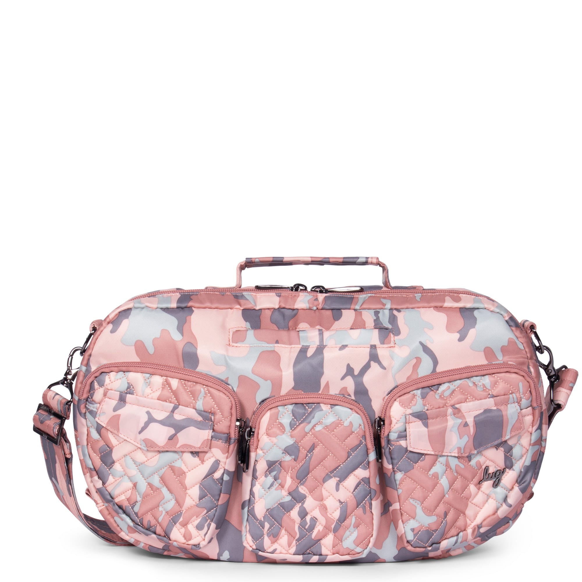Railcar Crossbody Bag - CAMO ROSE - Railcar_CamoRose_01