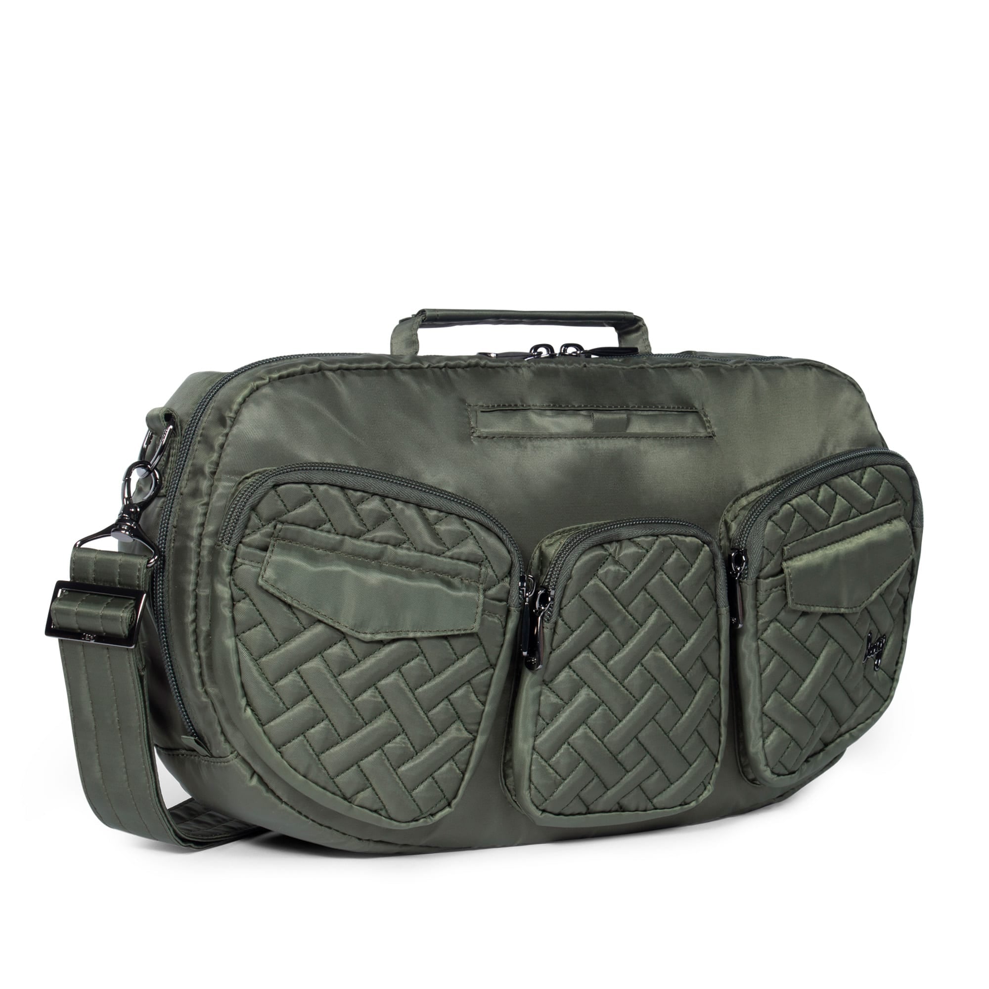 Railcar Crossbody Bag - OLIVE GREEN - Railcar_OliveGreen_02