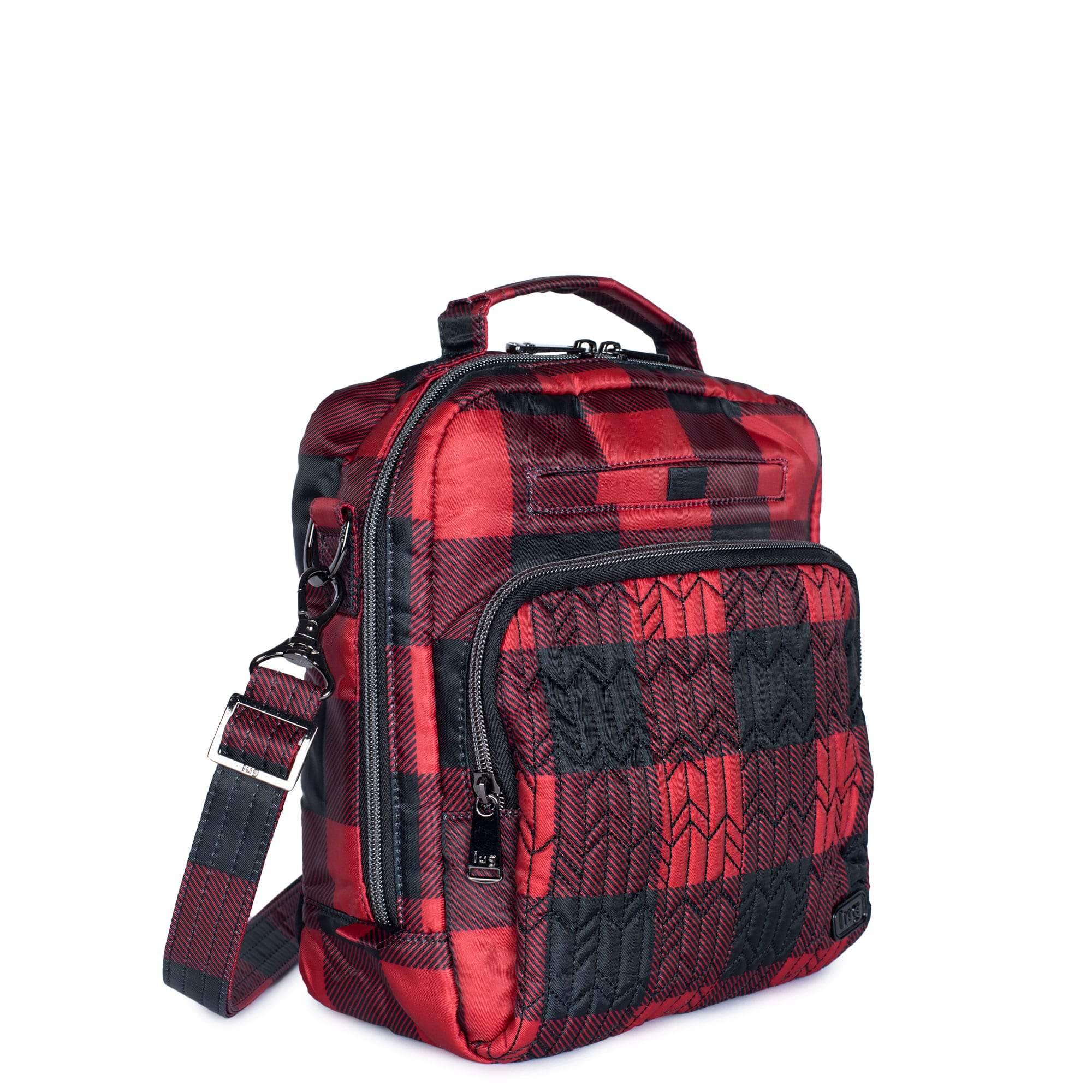 Ranger Crossbody Bag - BUFFALO CHECK RED - Ranger2_BuffaloCheckRed_02