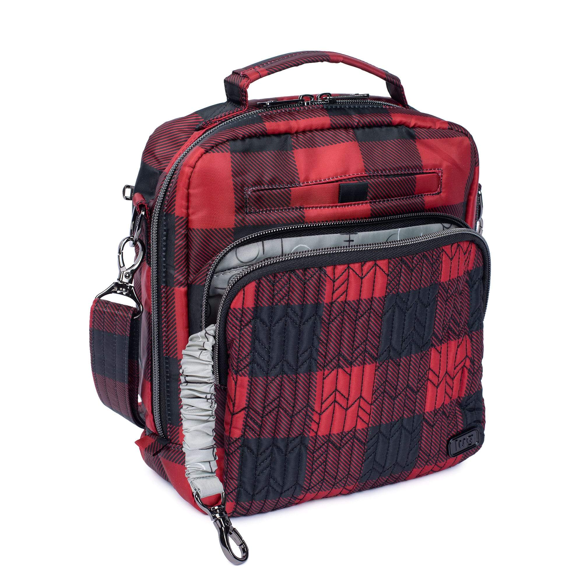 Ranger Crossbody Bag - BUFFALO CHECK RED - Ranger2_BuffaloCheckRed_06