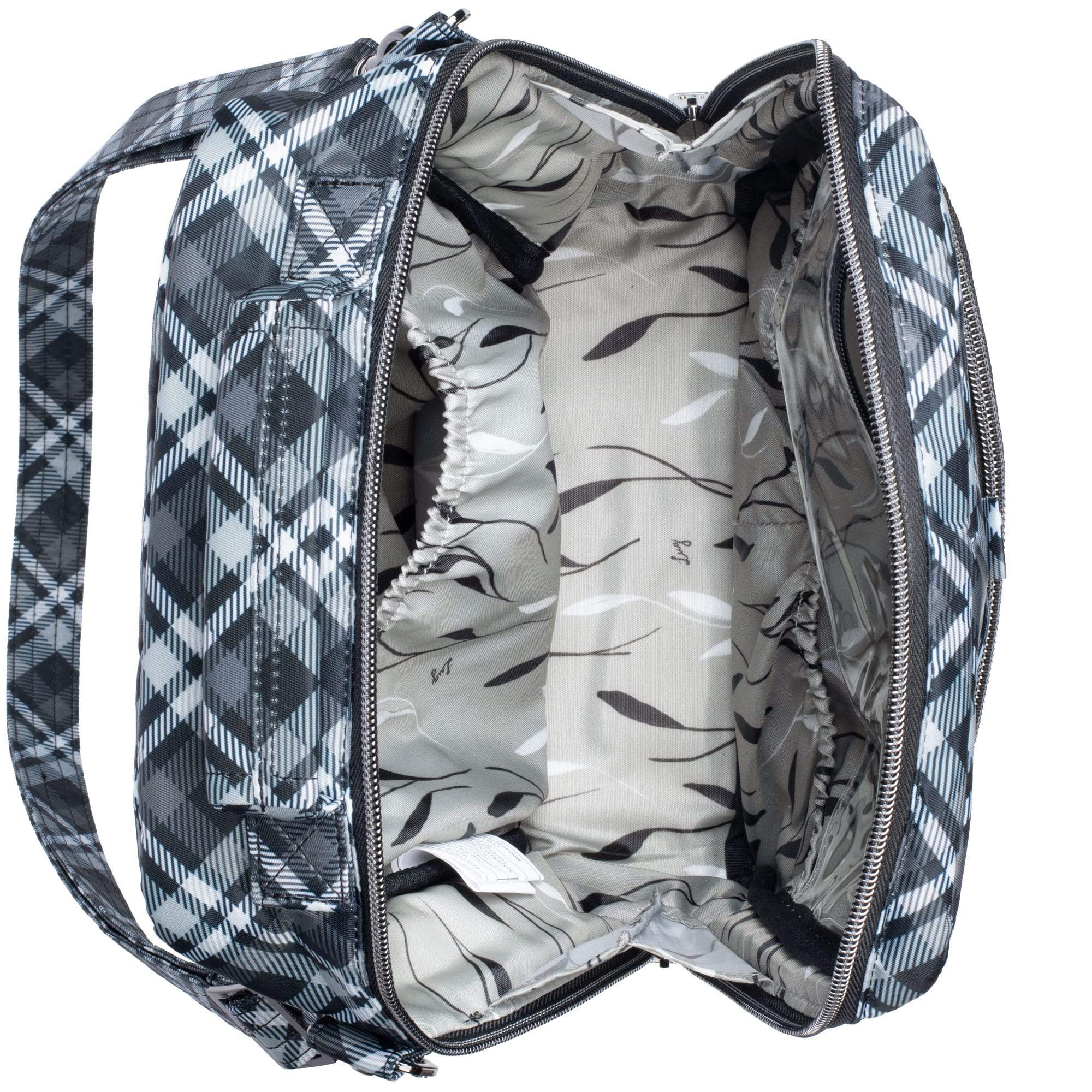 Ranger Crossbody Bag - PLAID GREY - Ranger2_PlaidGrey_05