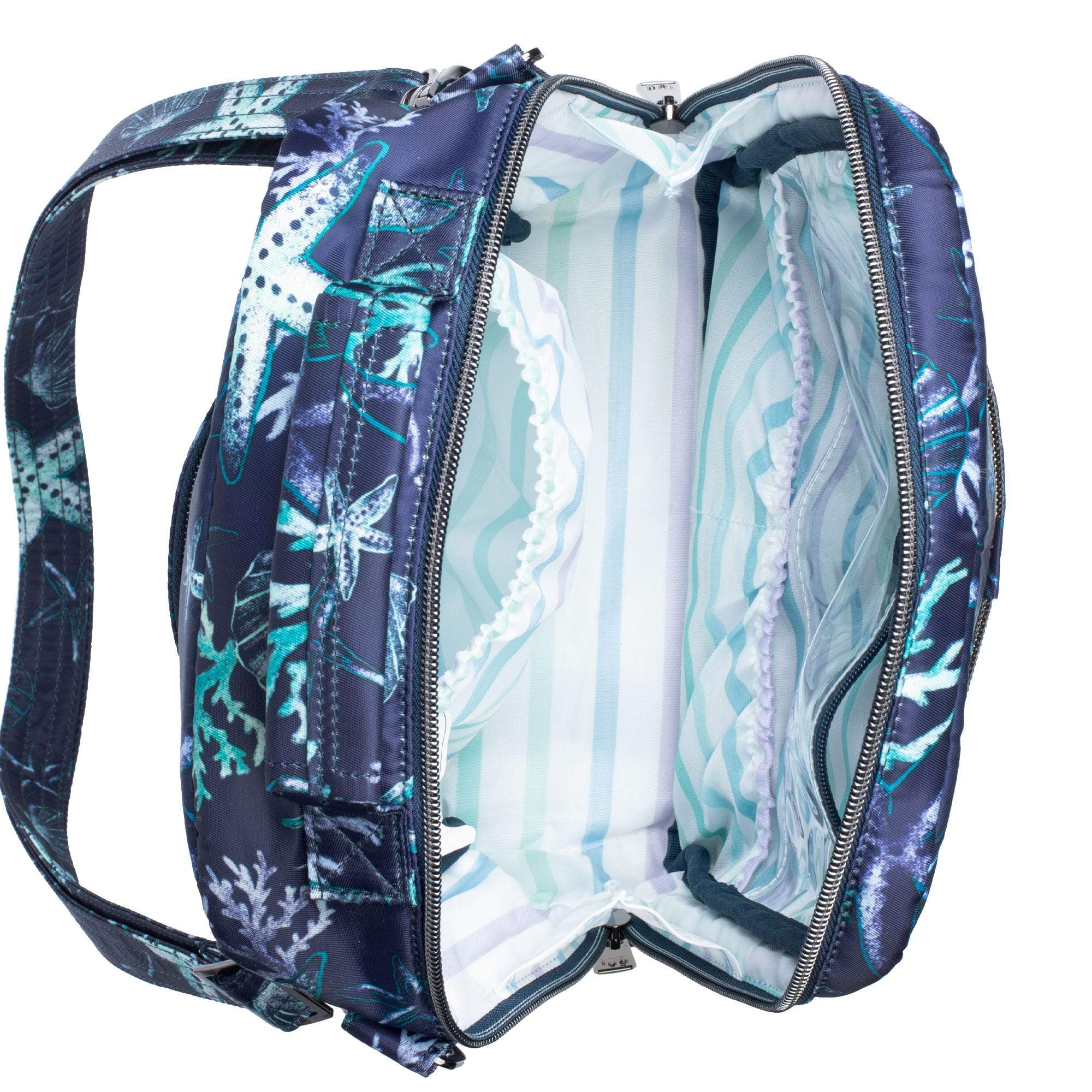 Ranger Crossbody Bag - STARS AND SHELLS NAVY - Ranger2_StarsandShellNavy_05