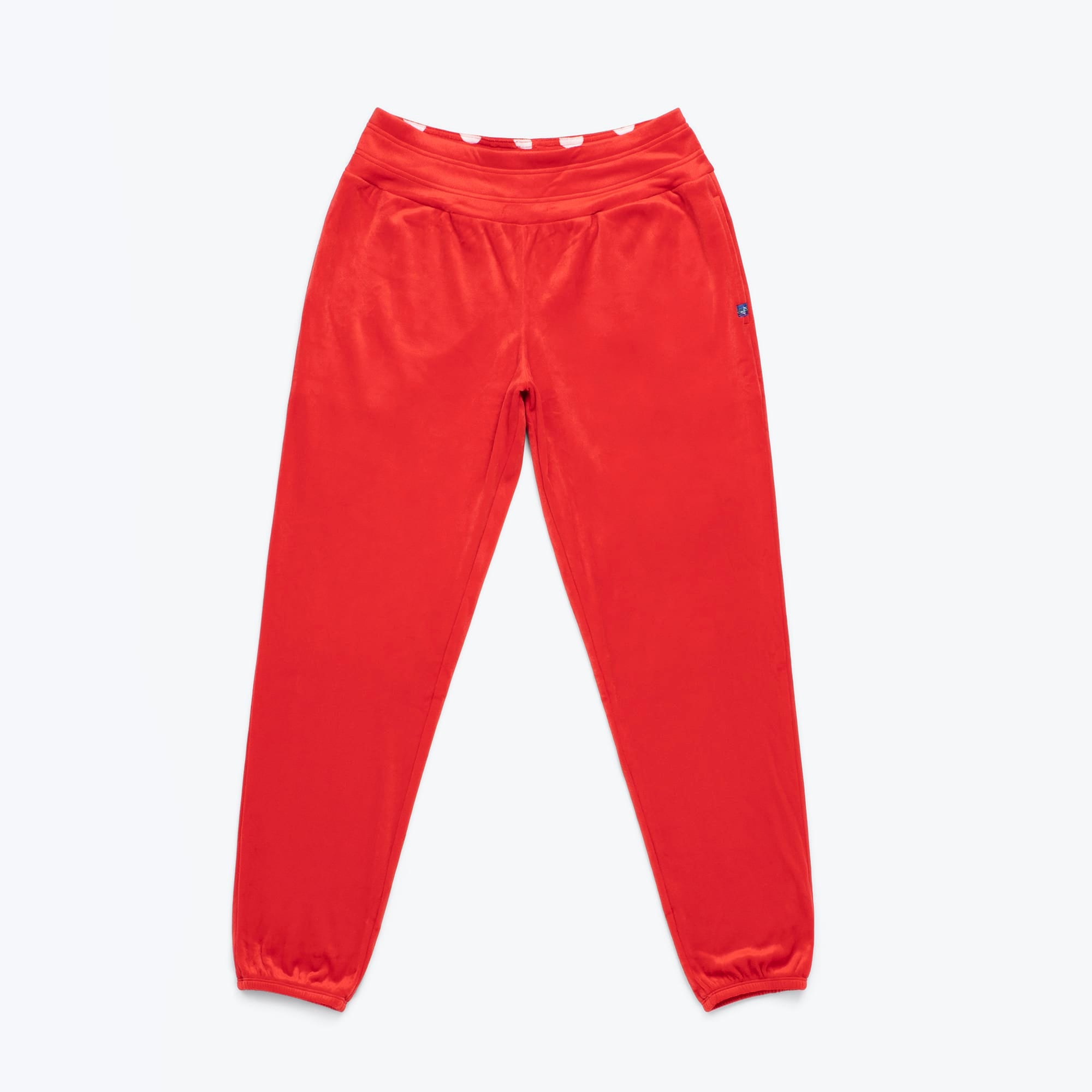 Ranger Fleece Sweatpants - CRIMSON LARGE DOT - RangerBottom_CrimsonLDot_Flatlay_01
