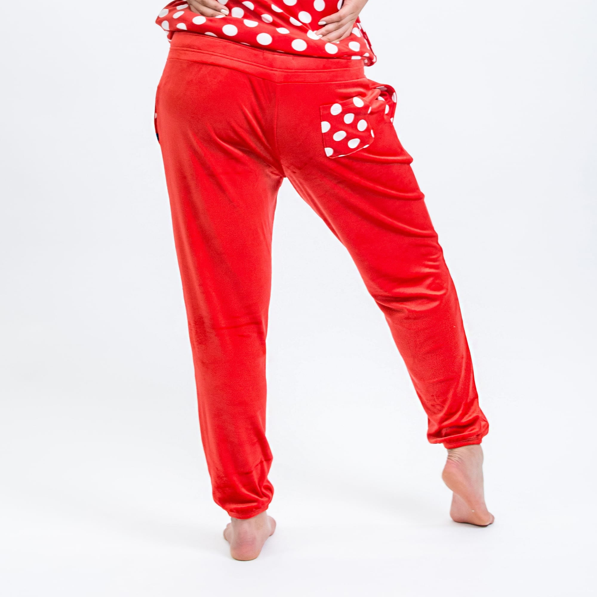 Ranger Fleece Sweatpants - CRIMSON LARGE DOT - RangerBottom_CrimsonLDot_M_01