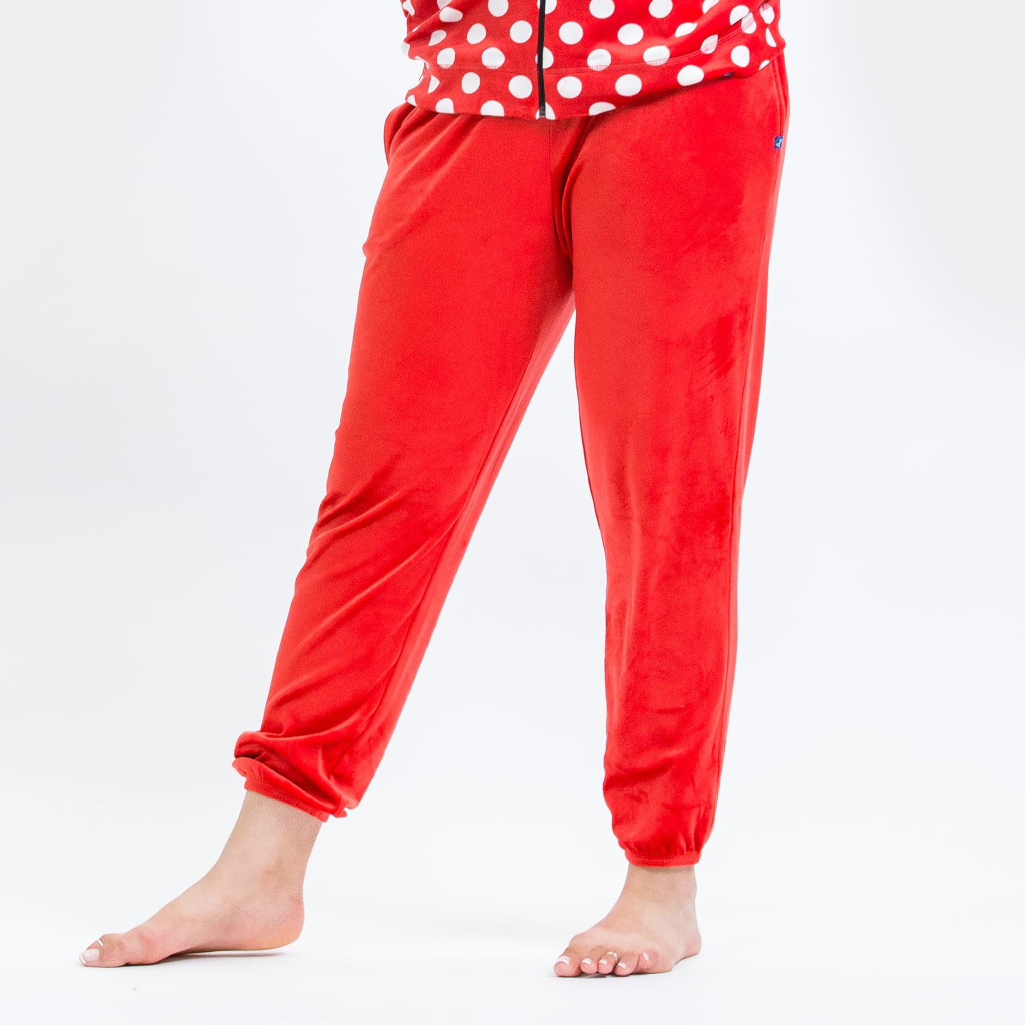 Ranger Fleece Sweatpants - CRIMSON LARGE DOT - RangerBottom_CrimsonLDot_M_02