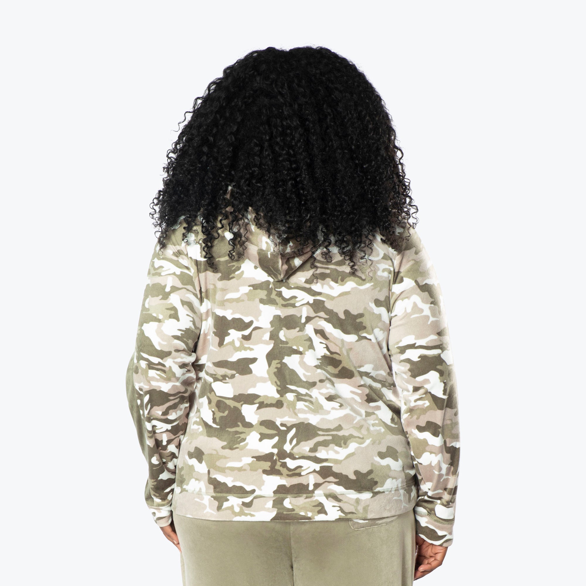 Ranger Fleece Front Zip Hoodie - CAMO TAUPE - RangerTop_CamoTaupe_XL_02