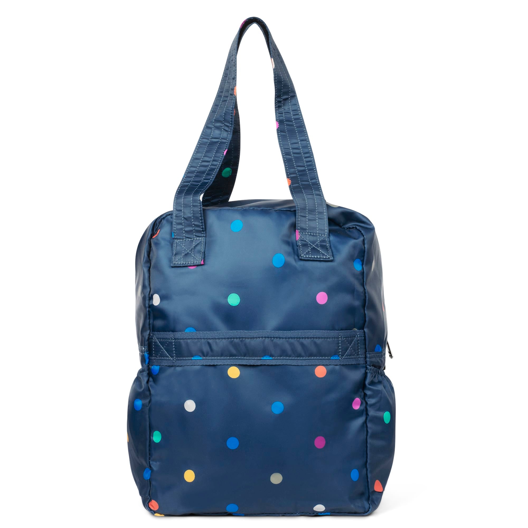 Ranger XL Packable Tote Bag - MULTI DOTS NAVY - RangerXLPackable_Blue_Dot_04