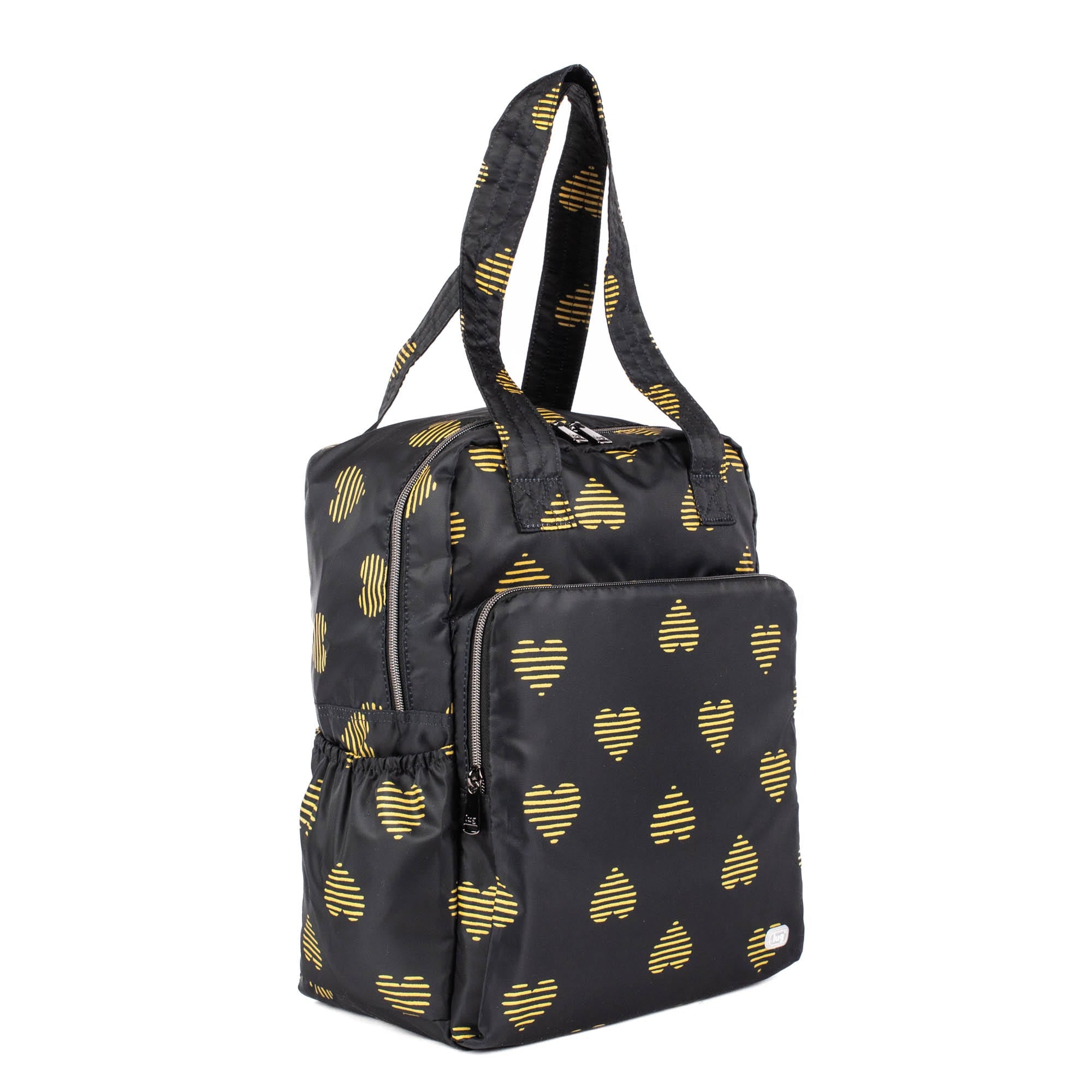 Ranger XL Packable Tote Bag - HEARTS GOLD - RangerXLPackable_HeartsGold_02