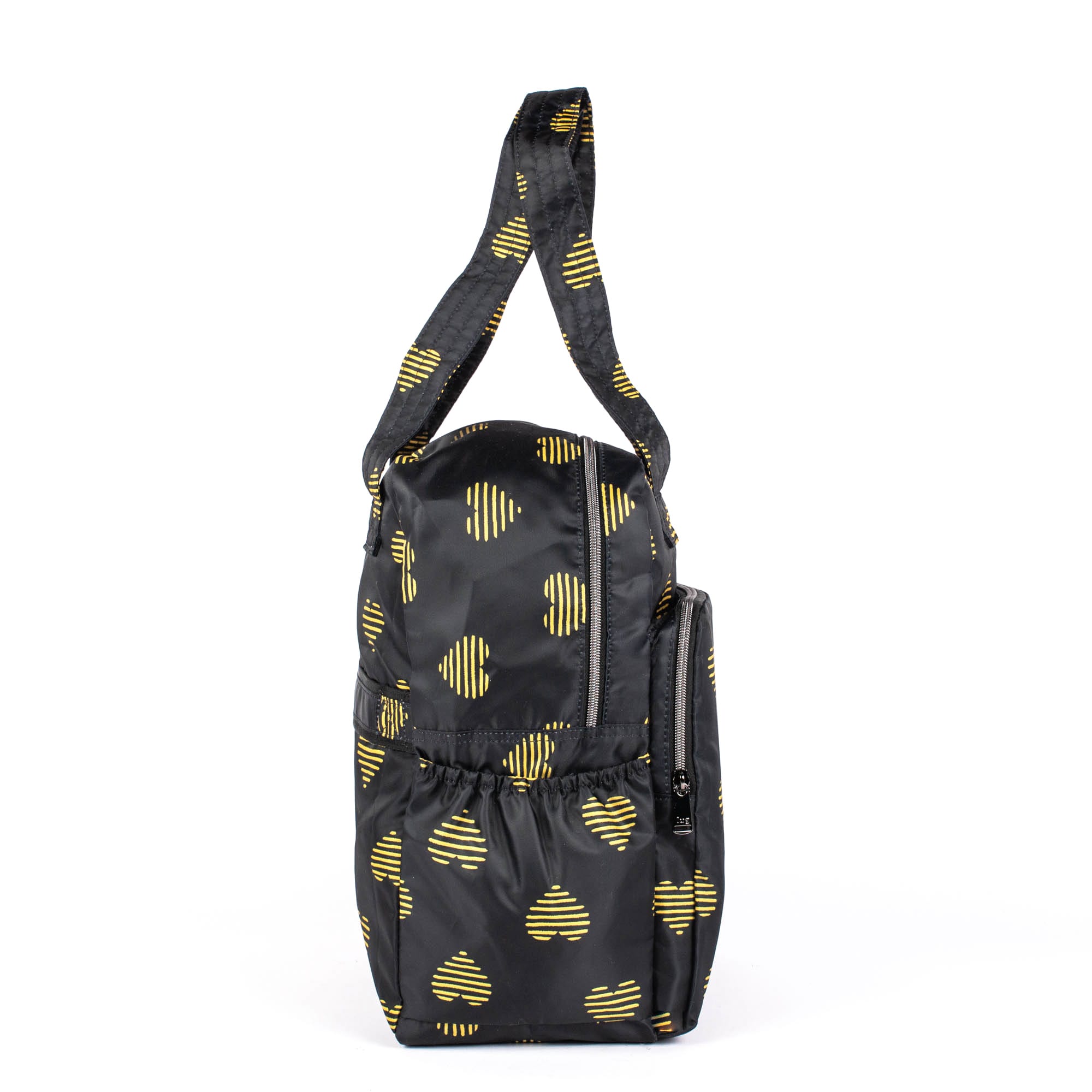 Ranger XL Packable Tote Bag - HEARTS GOLD - RangerXLPackable_HeartsGold_03