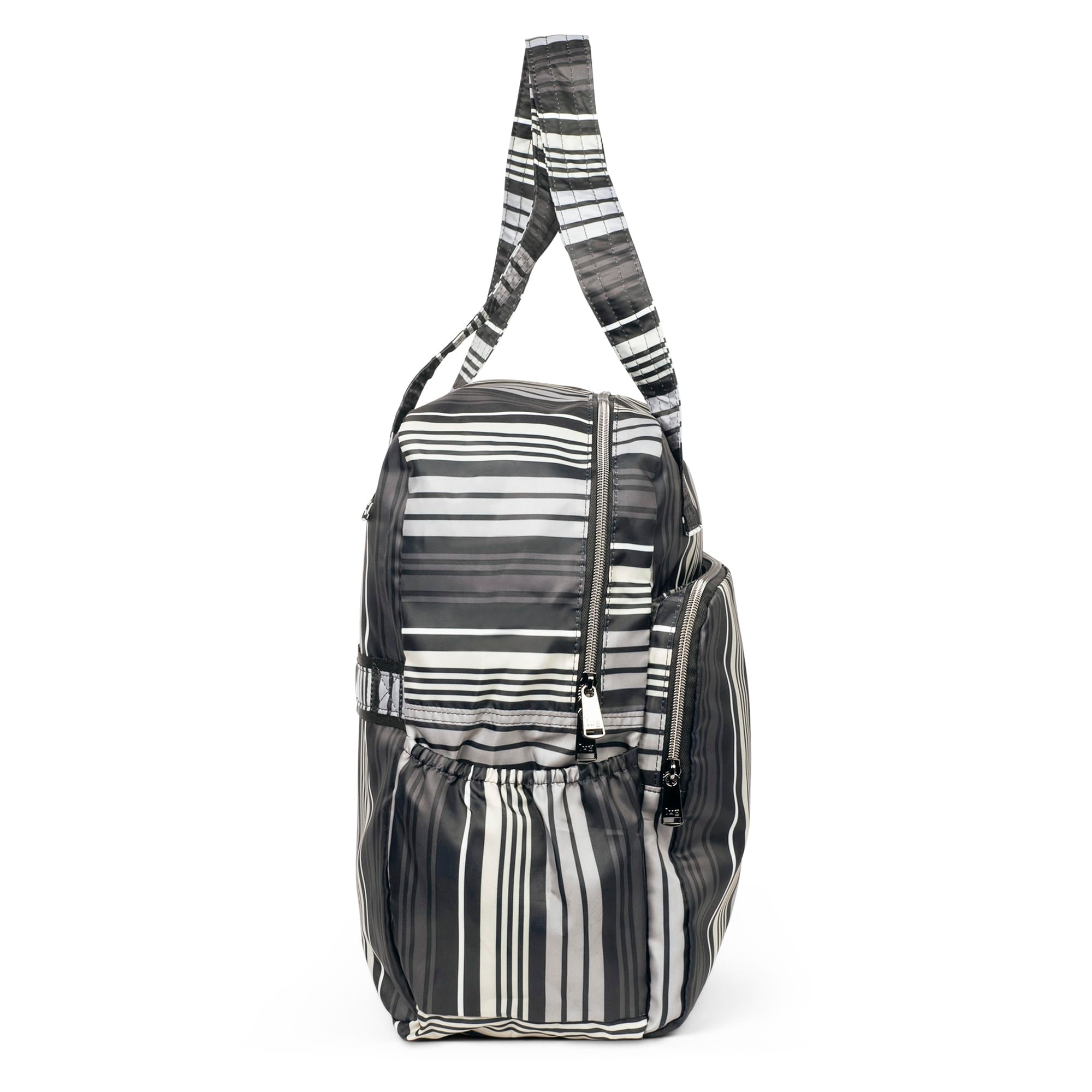 Ranger XL Packable Tote Bag - LOVE STRIPE BLACK - RangerXLPackable_Love_Stripe_Black_03