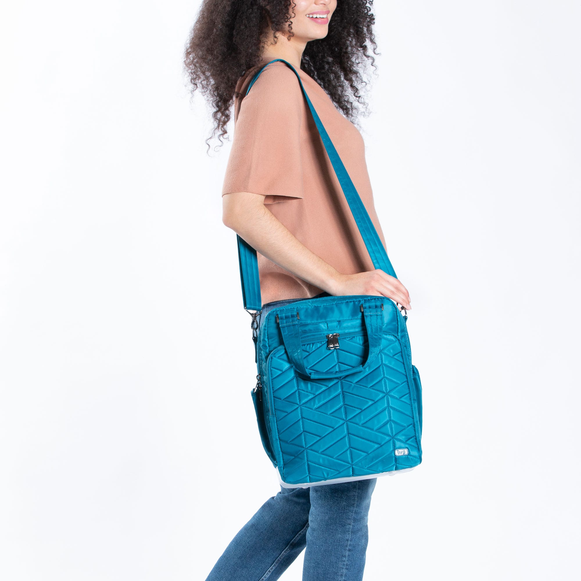 Ranger XL Overnight Tote Bag - OCEAN BLUE - RangerXL_OceanBlue_Model