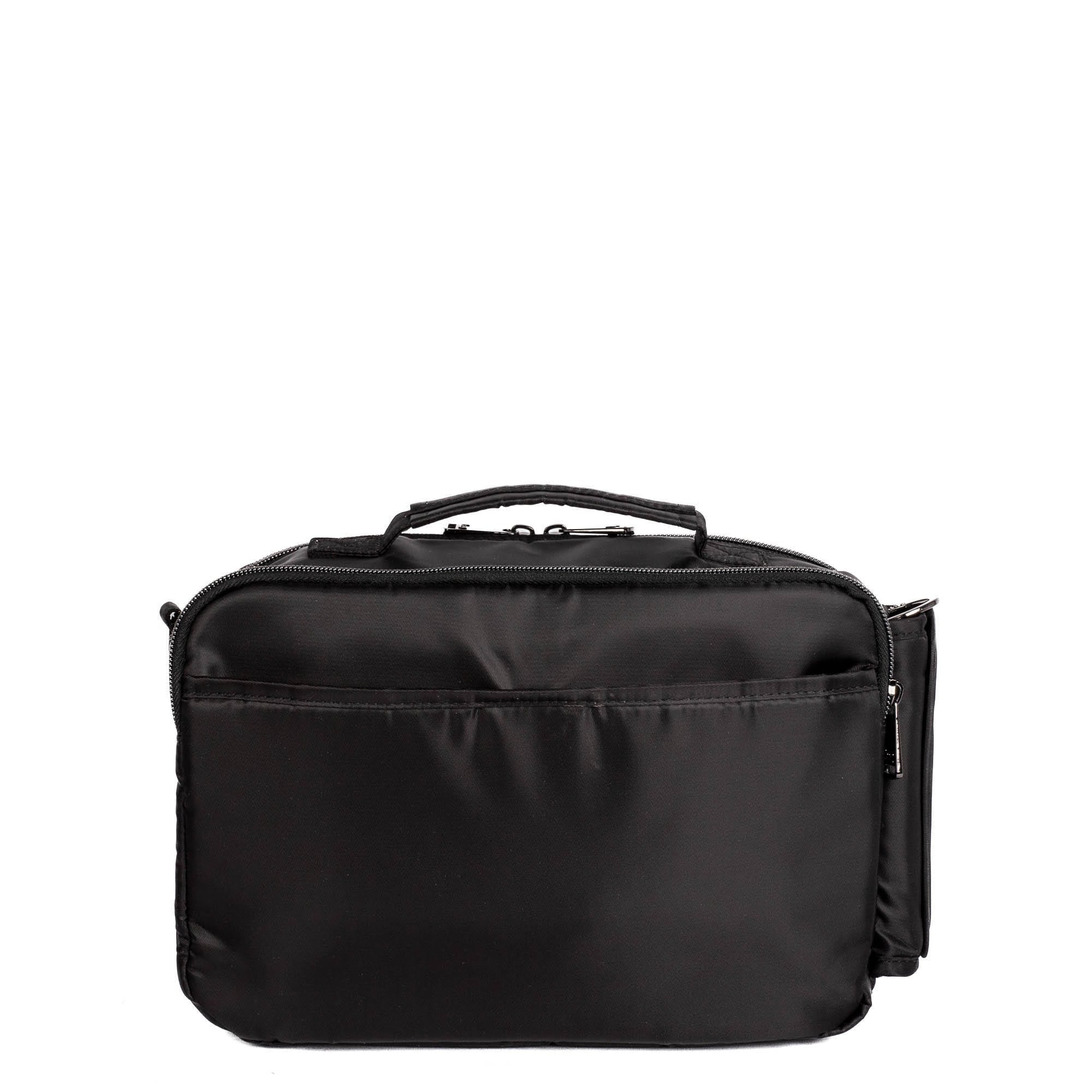 Rider Crossbody Bag - BLACK RAINBOW STITCH - Rider_BlackWithRainbow_04