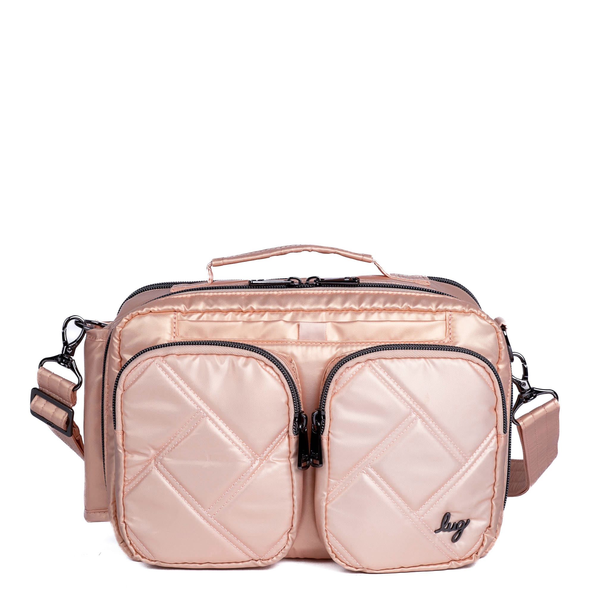 Rider Crossbody Bag - METALLIC ROSE GOLD - Rider_MetallicRoseGold_01