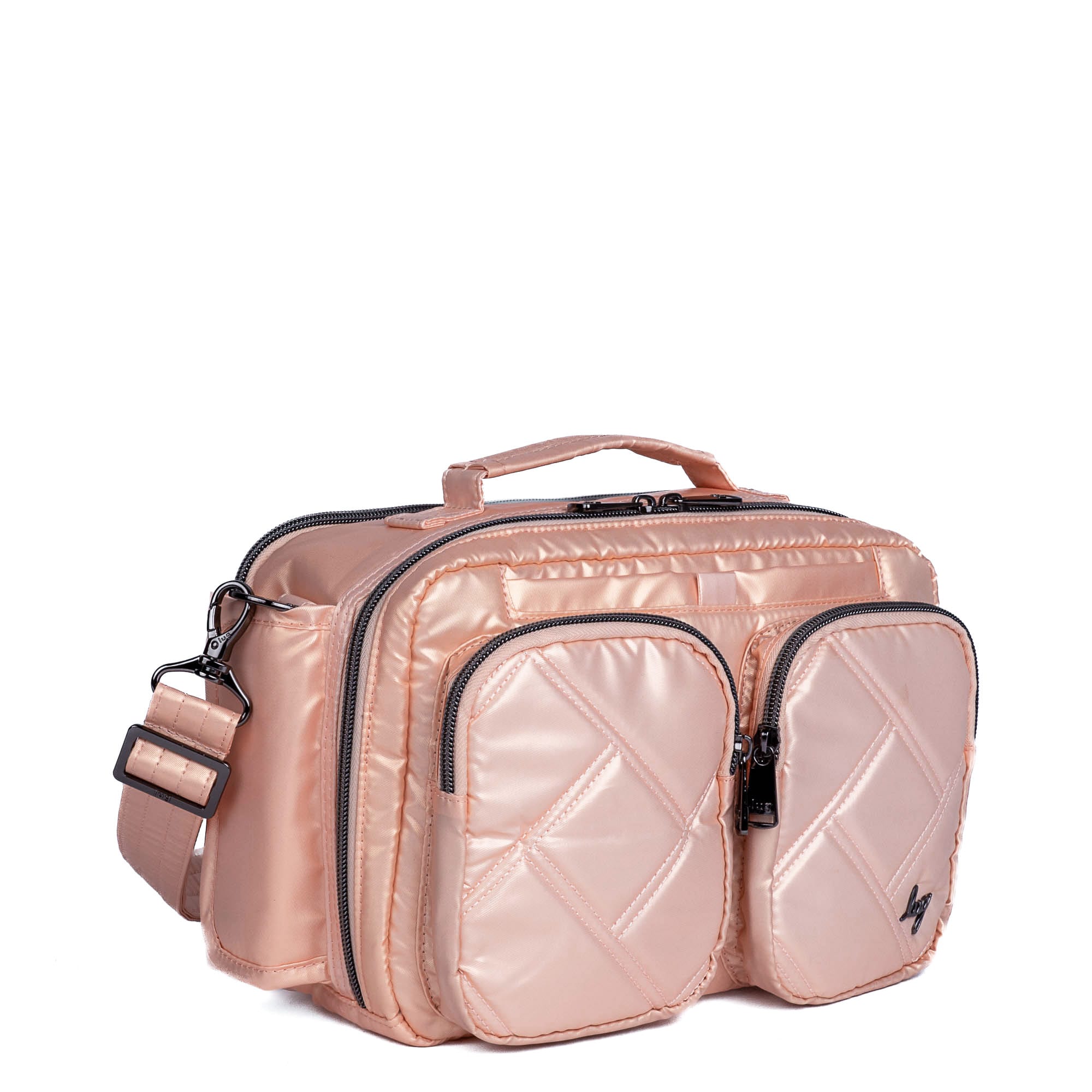 Rider Crossbody Bag - METALLIC ROSE GOLD - Rider_MetallicRoseGold_02