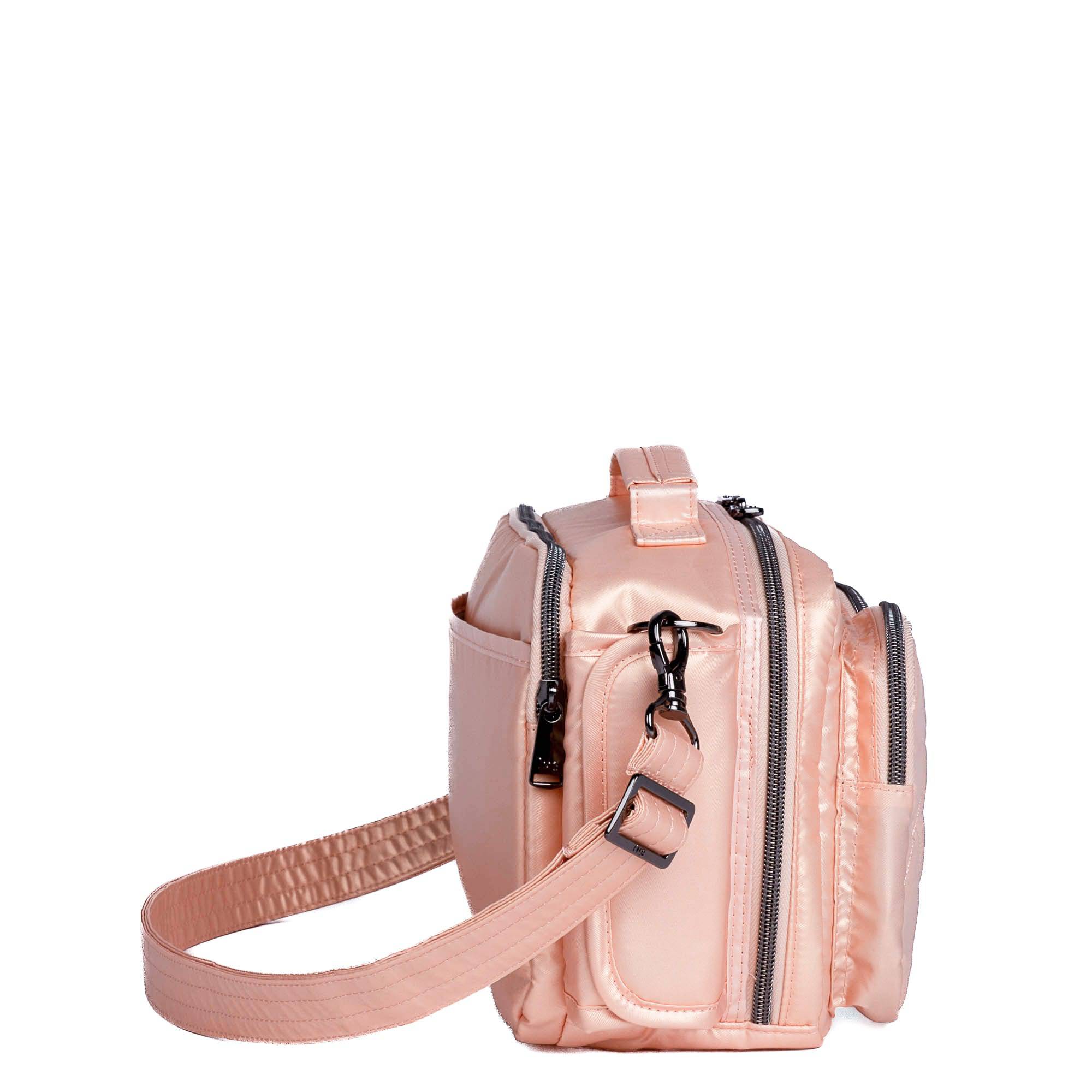 Rider Crossbody Bag - METALLIC ROSE GOLD - Rider_MetallicRoseGold_03