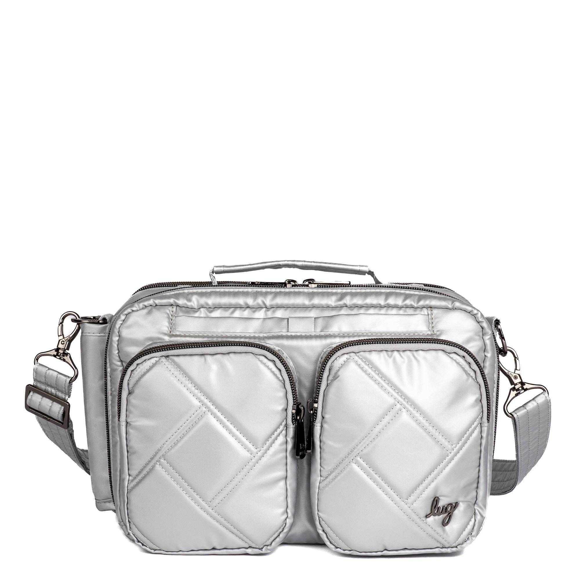 Rider Crossbody Bag - METALLIC SILVER - Rider_MetallicSilver_01