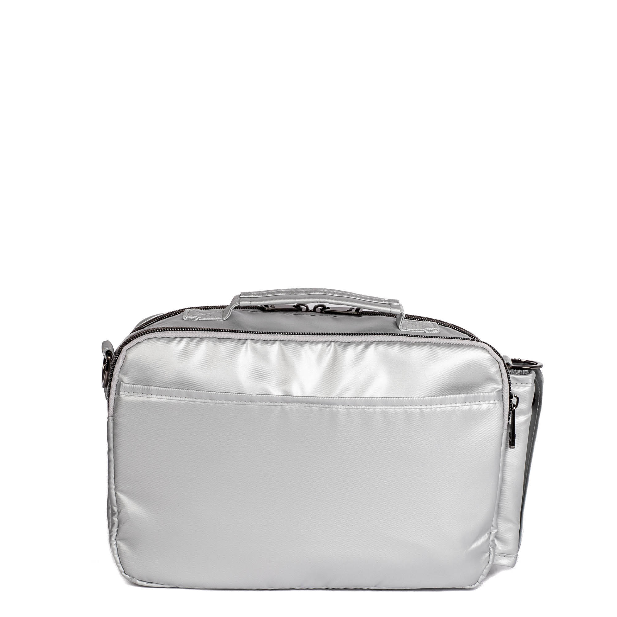 Rider Crossbody Bag - METALLIC SILVER - Rider_MetallicSilver_04