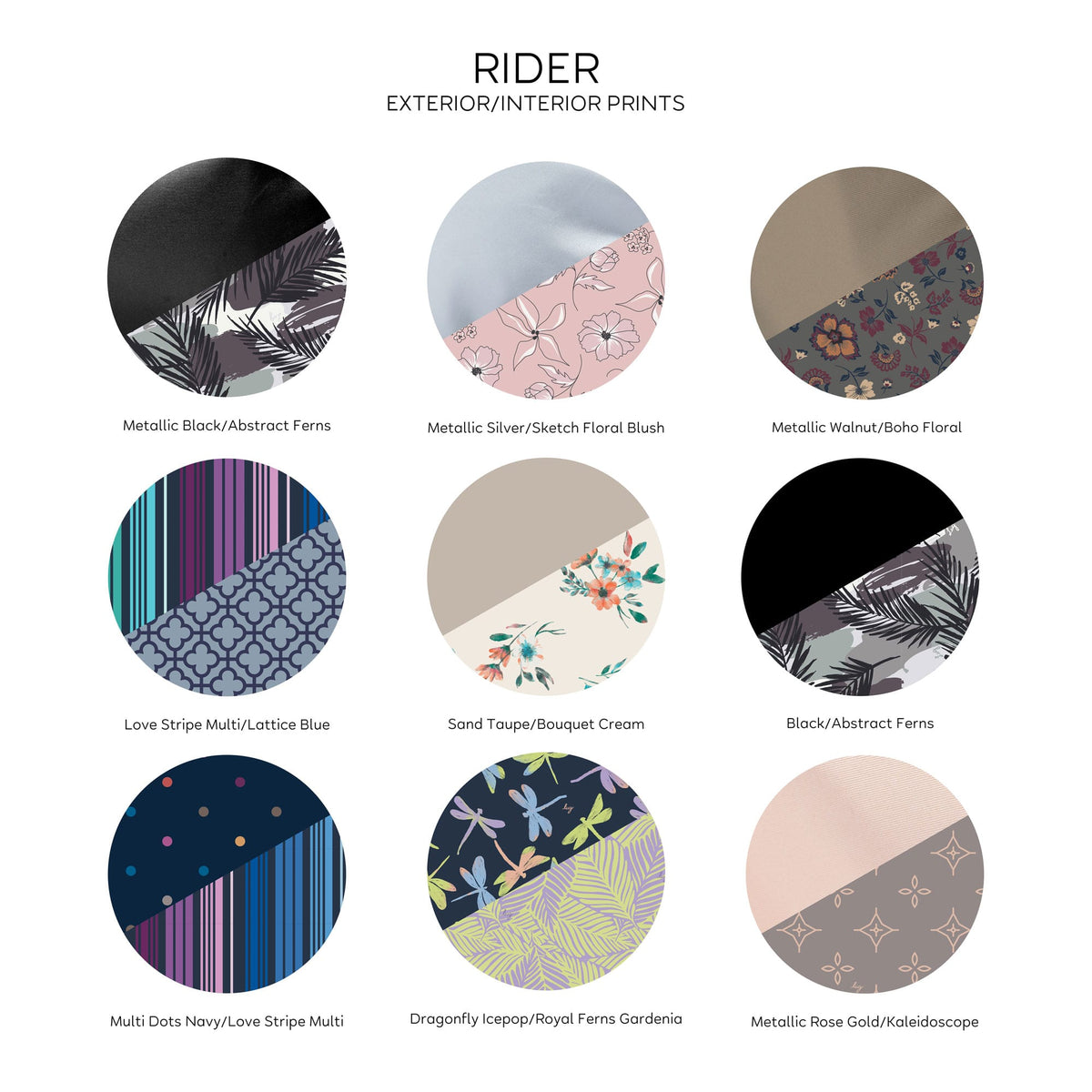 Rider Crossbody Bag - - Rider_Swatches