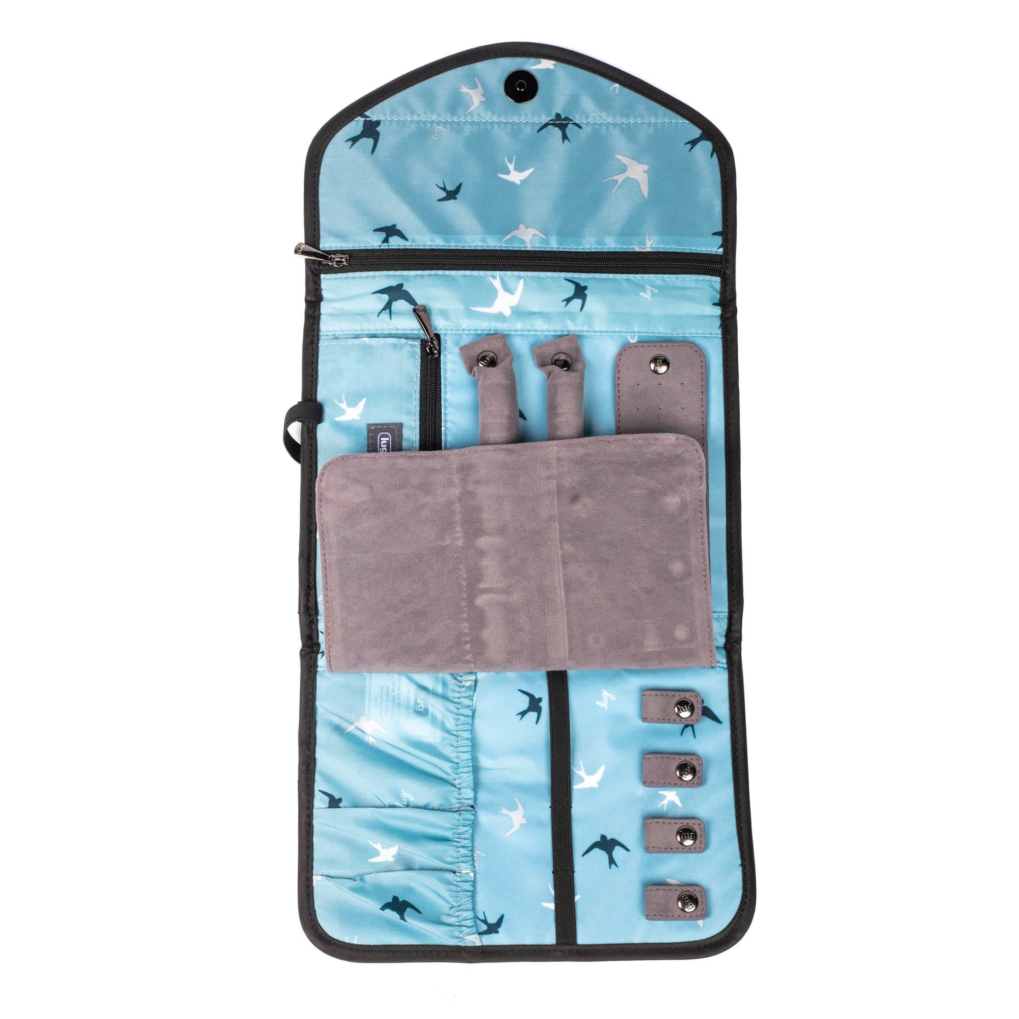 Rockabilly Jewelry Folio - BLACK RAINBOW STITCH - Rockabilly_BlackWRainbow_06