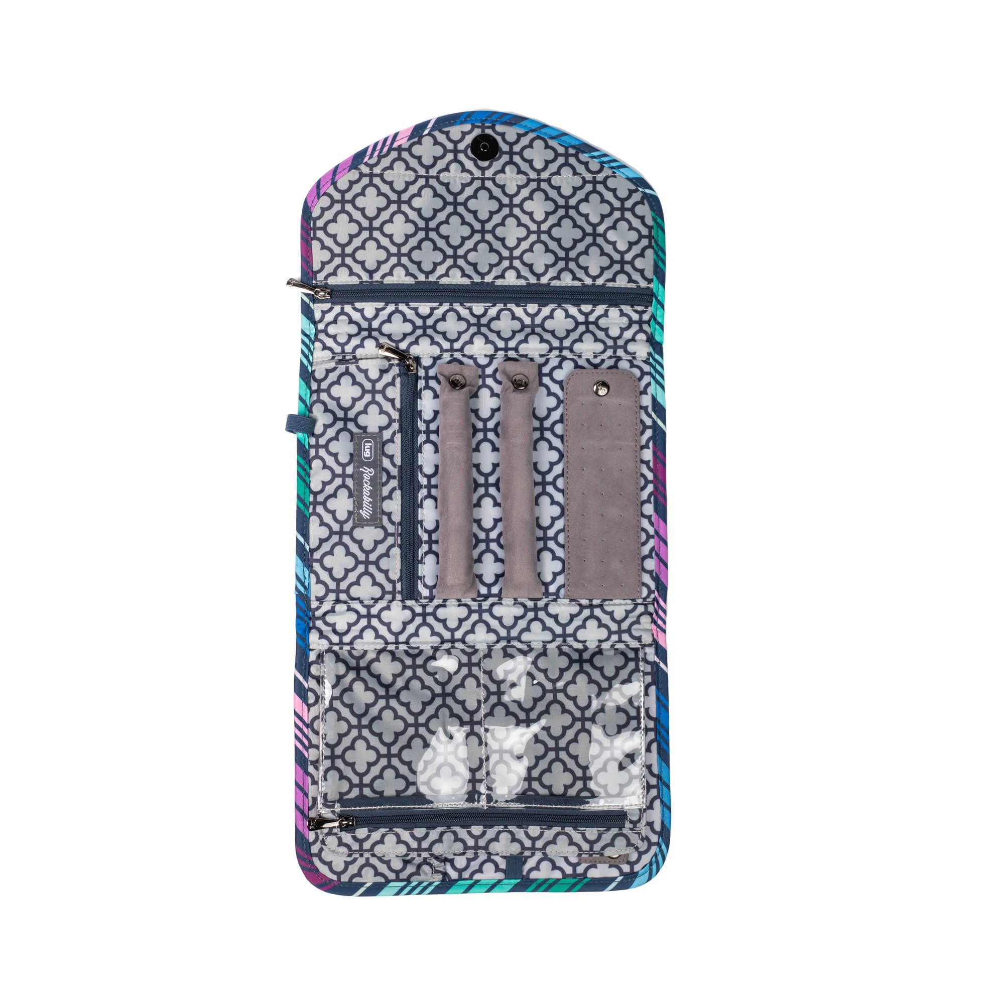 Rockabilly Jewelry Folio - LOVE STRIPE MULTI - Rockabilly_LoveStripeMulti_05