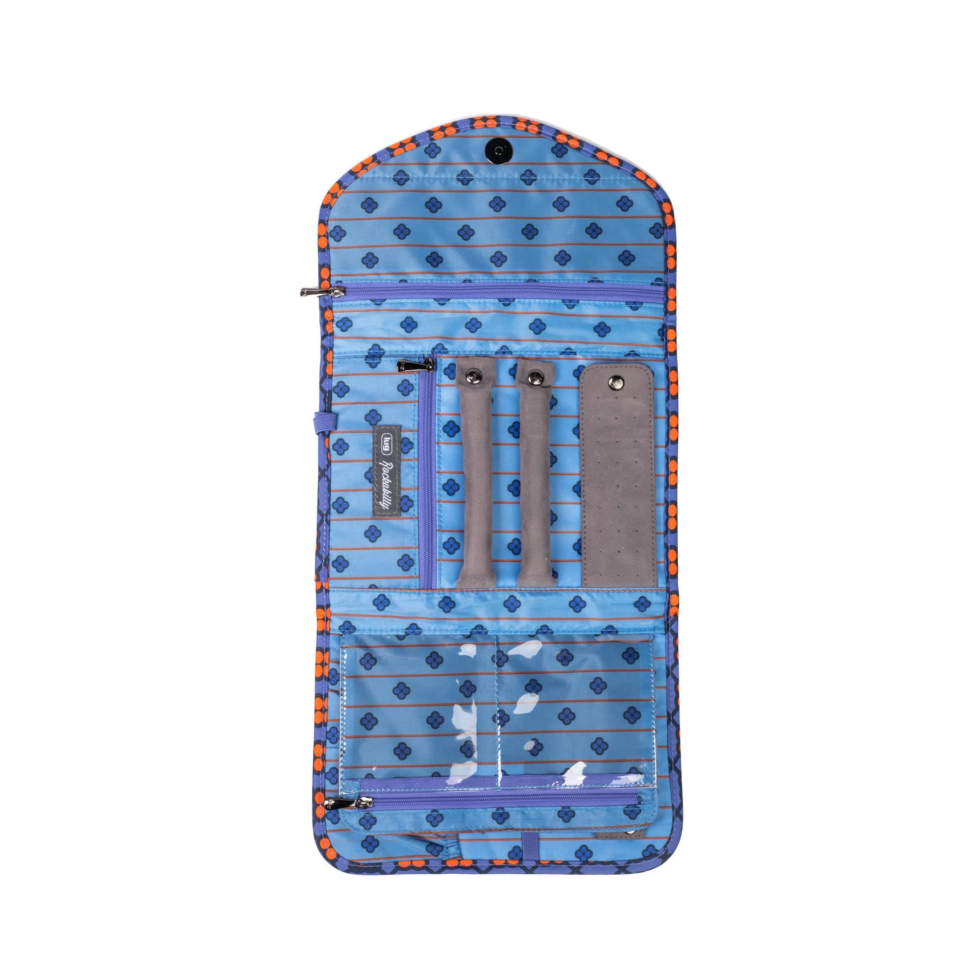 Rockabilly Jewelry Folio - VERY BERRY BLUE - Rockabilly_VeryBerryBlue_05