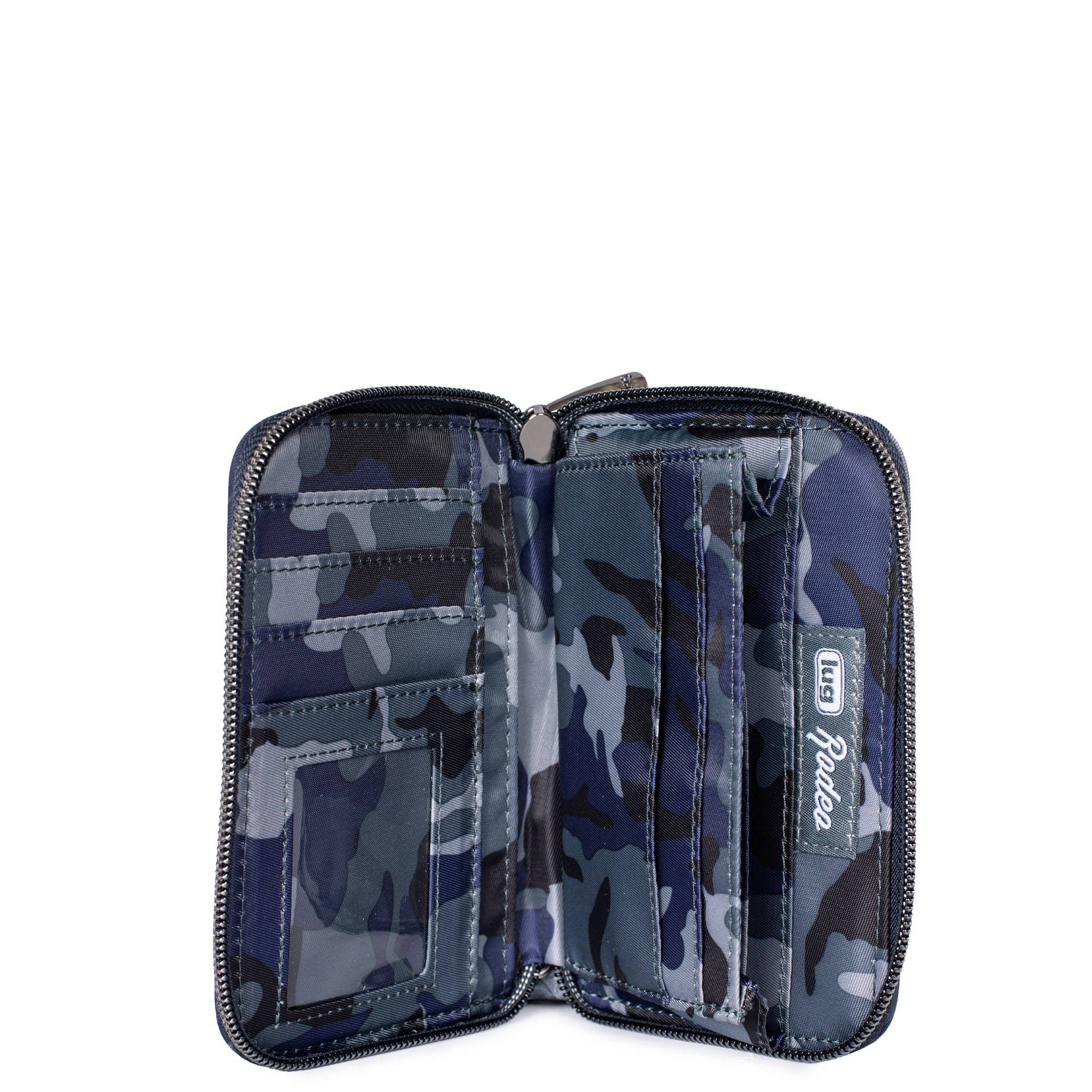 Rodeo Compact RFID Wallet - CAMO NAVY - Rodeo_CamoNavy_05