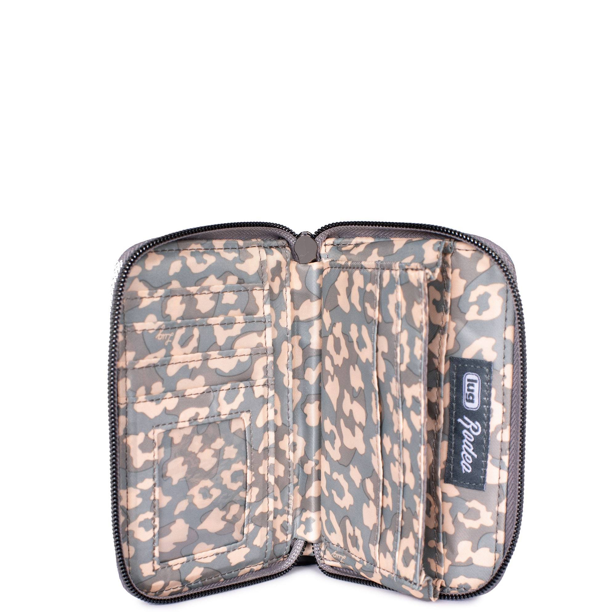 Rodeo Compact RFID Wallet - LEOPARD PEARL - Rodeo_LeopardPearl_05