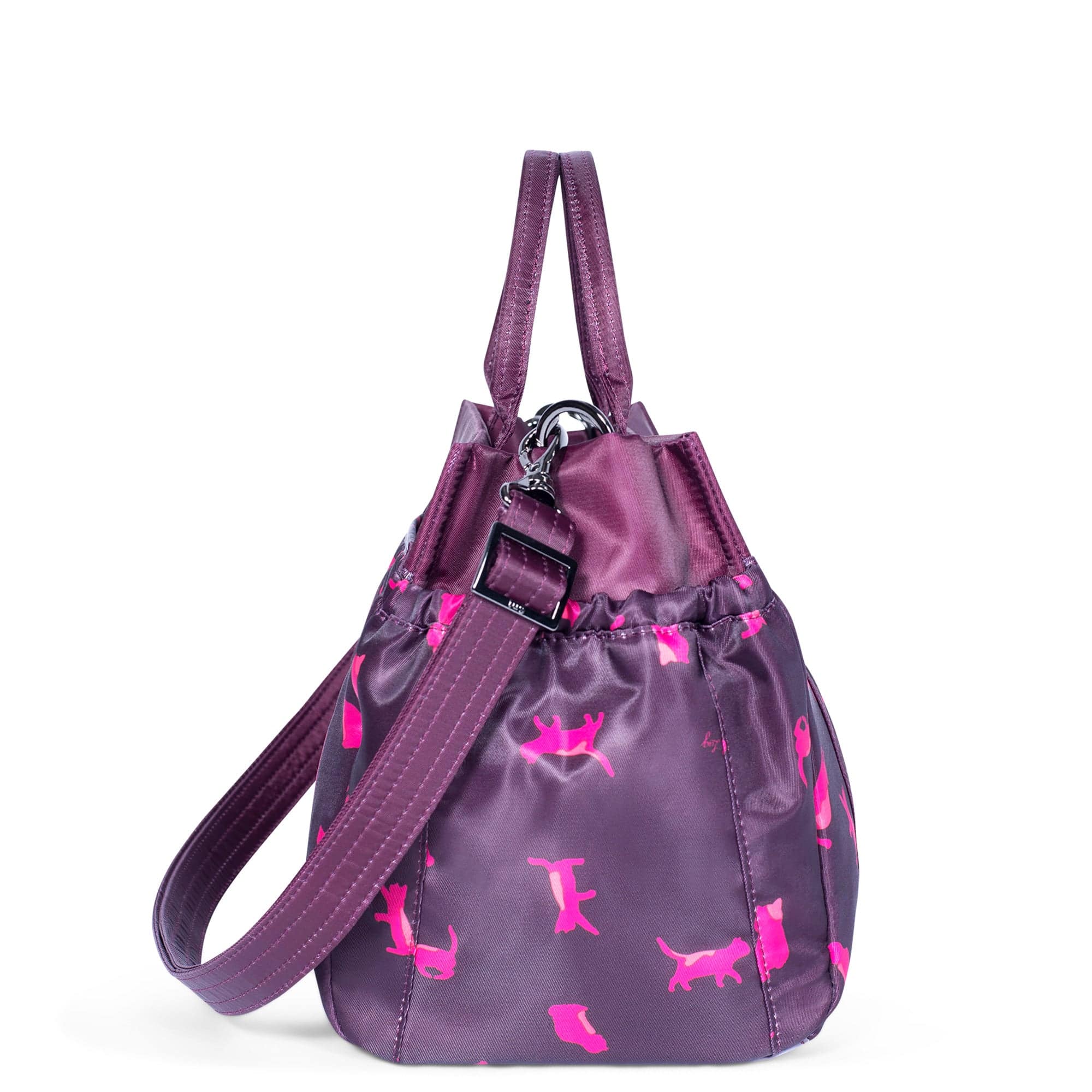 Romper 2 Tote - CATS ORCHID - Romper2_CatOrchid_03