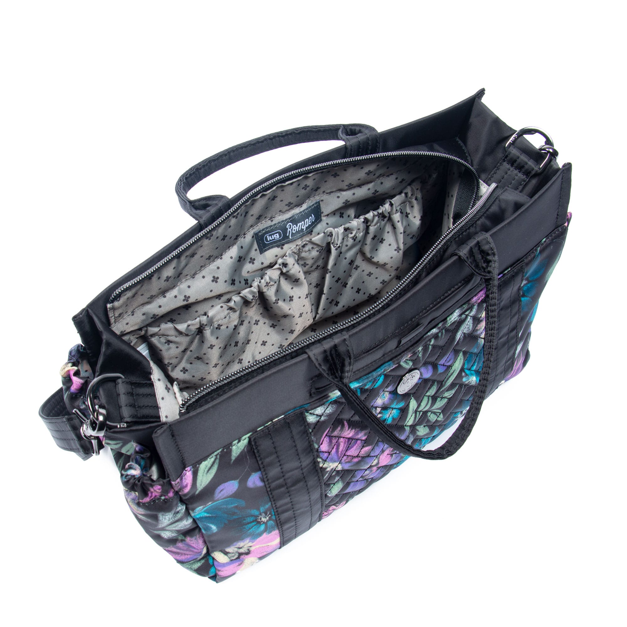 Romper 2 Tote - BLOOM BLACK - Romper_Black_05