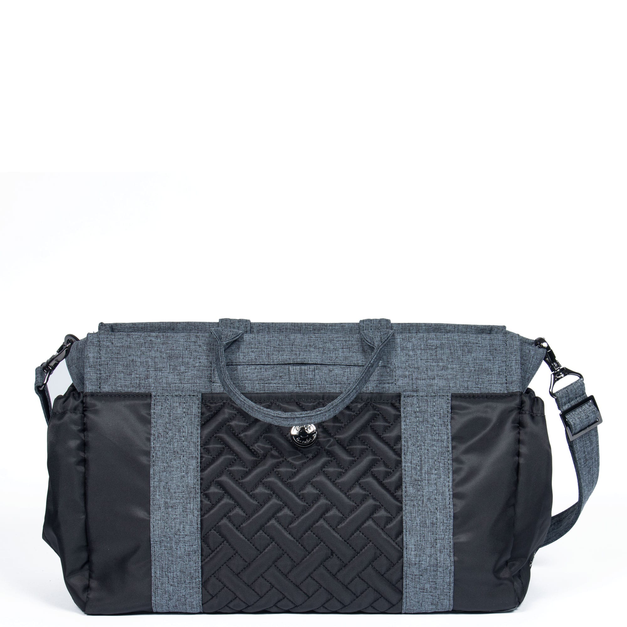 Romper 2 Tote - BLACK - Romper_HeatherGrey_01