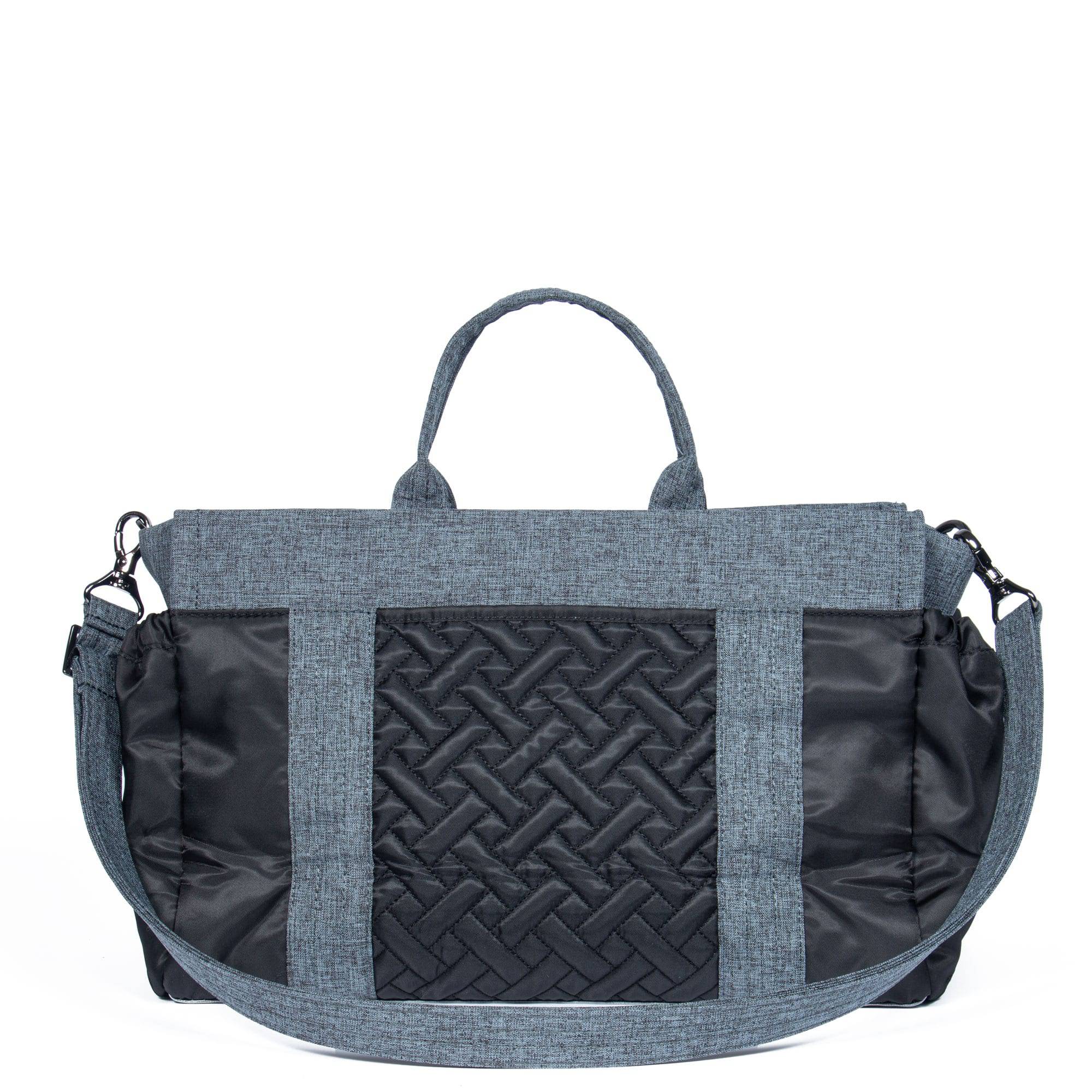 Romper 2 Tote - BLACK - Romper_HeatherGrey_04