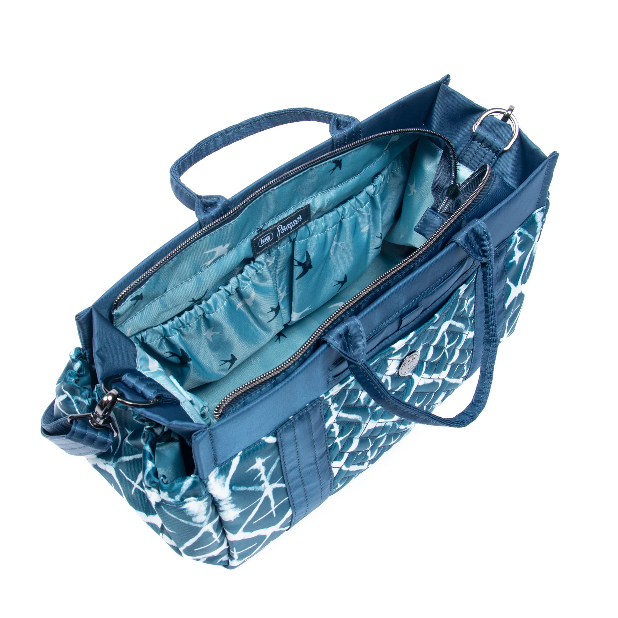 Romper 2 Tote - DIAMOND NAVY - Romper_Navy_05