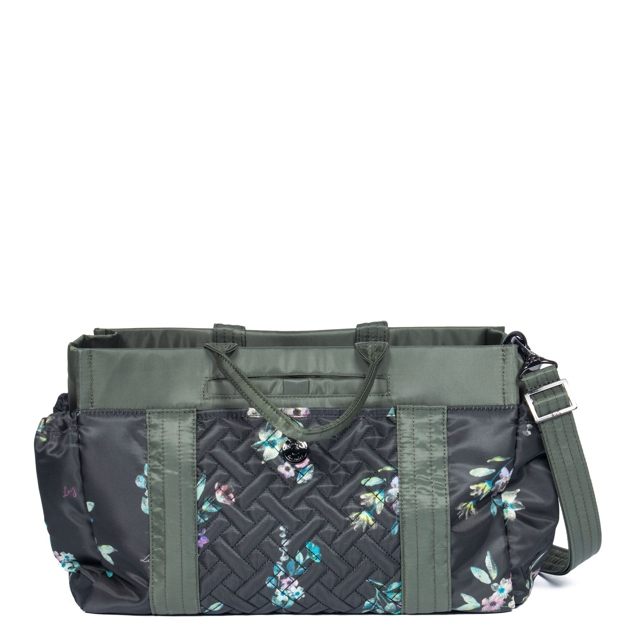 Romper 2 Tote - BOUQUET BLACK - Romper_OliveGreen_01