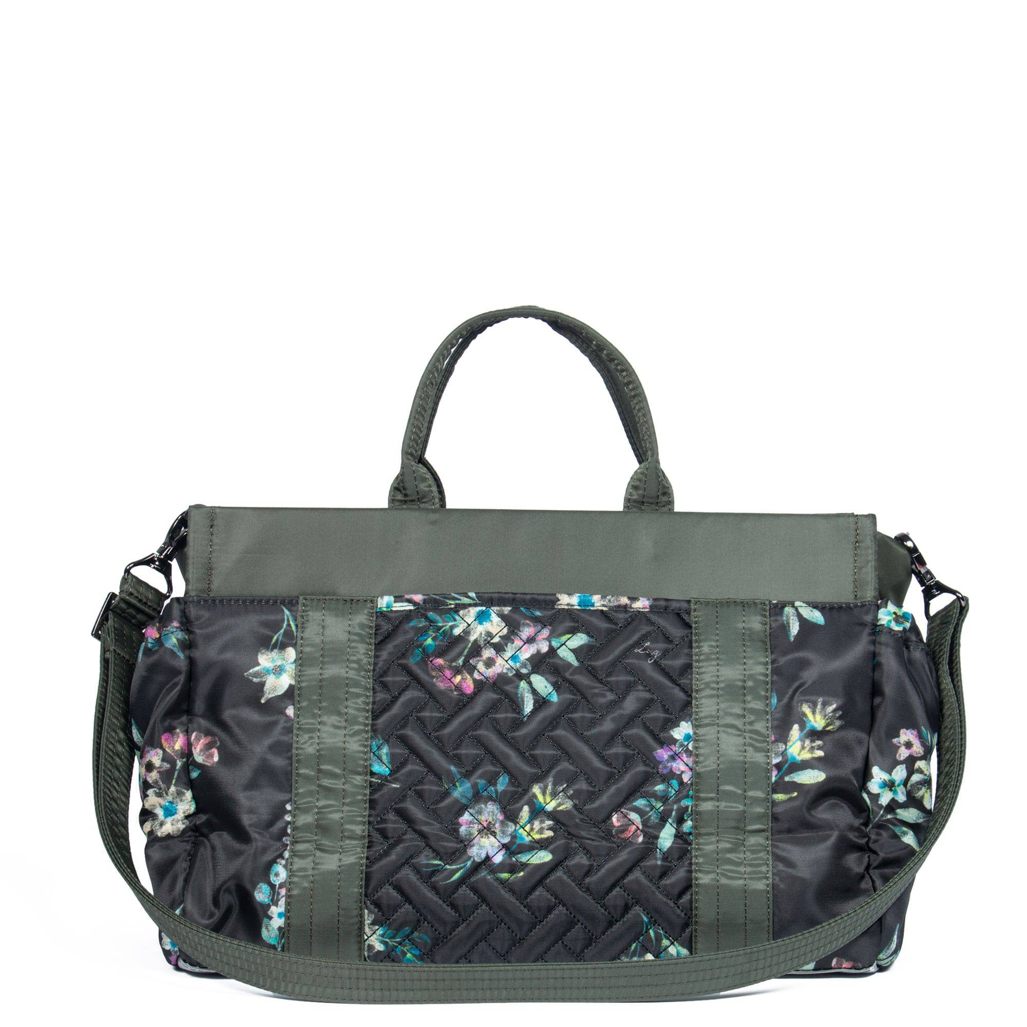 Romper 2 Tote - BOUQUET BLACK - Romper_OliveGreen_04