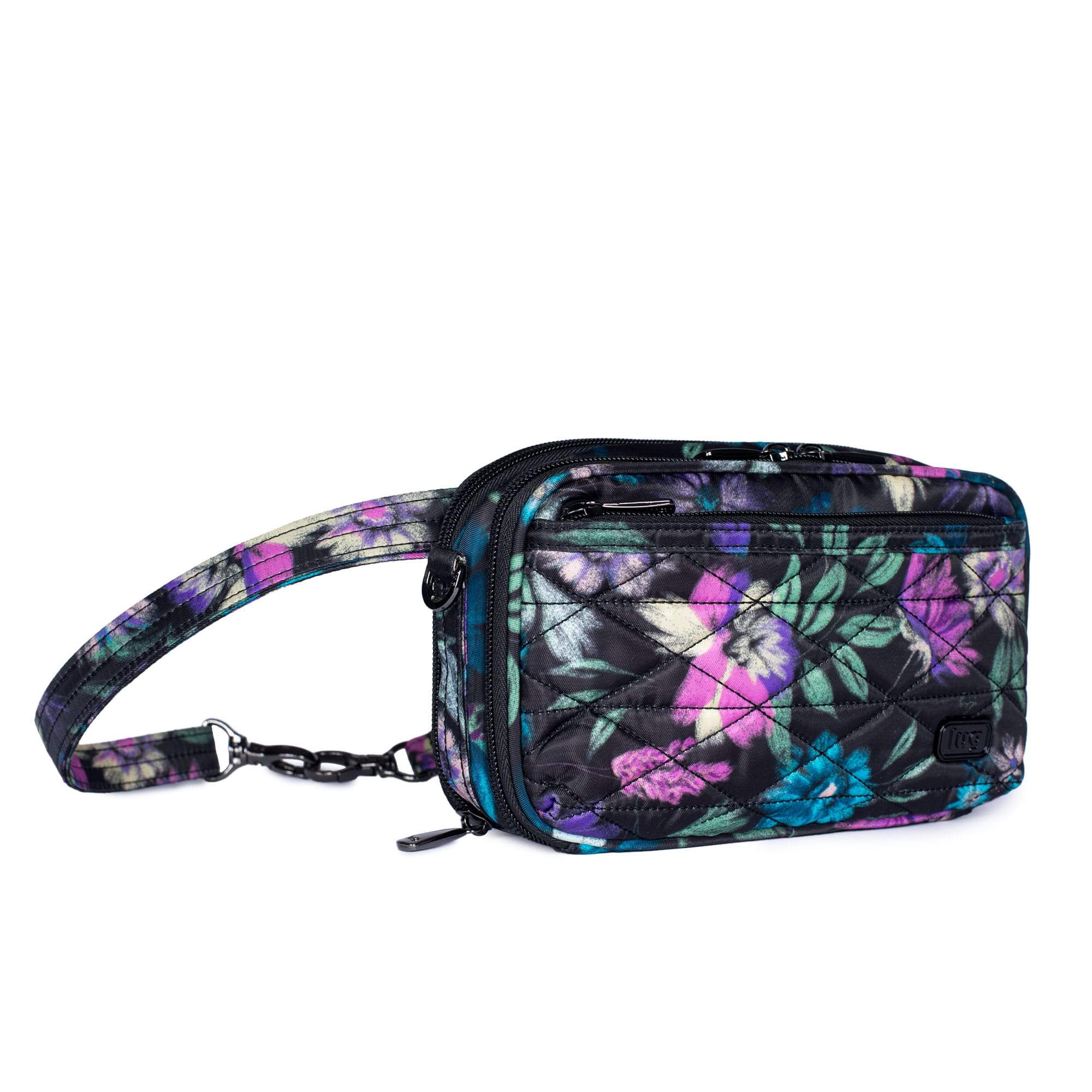 Roundabout 2 Convertible Wallet Crossbody - BLOOM BLACK - Roundabout2_BloomBlack_02_aa00d9e5-3790-45fe-b770-39ecc9ba828f