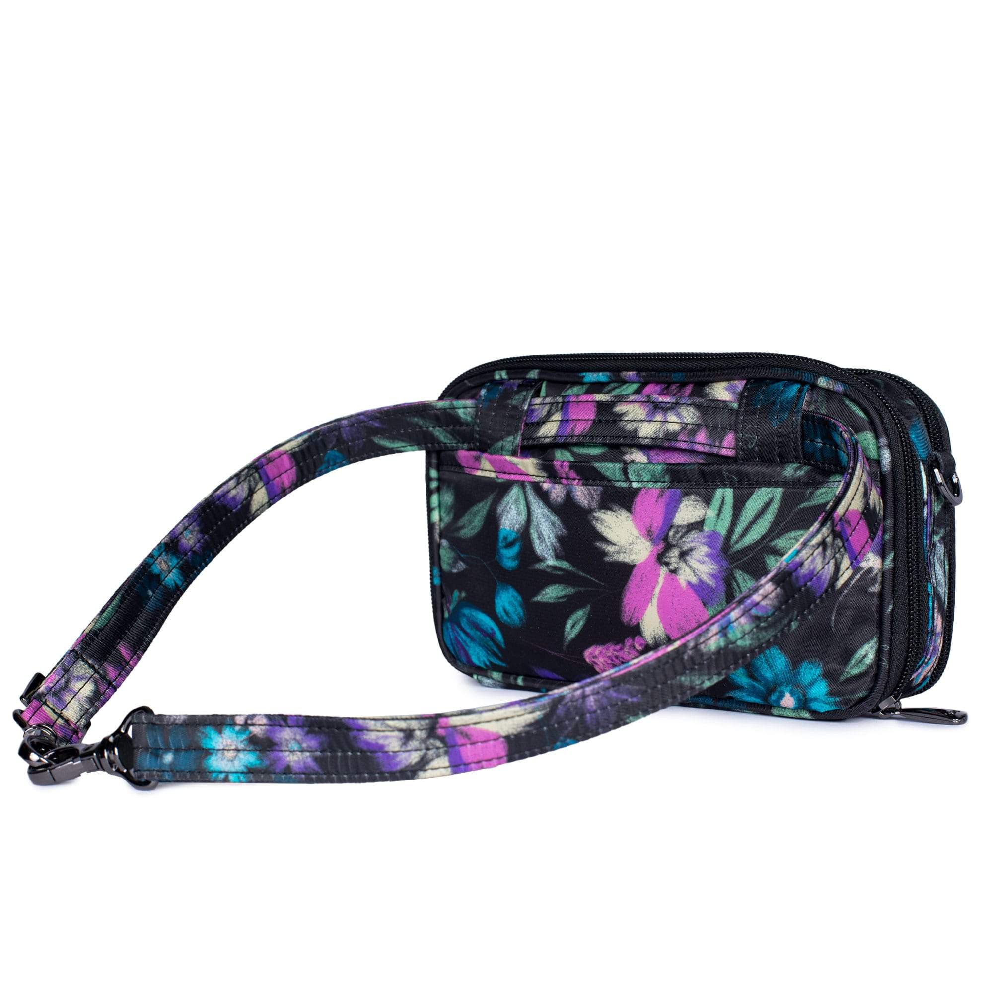 Roundabout 2 Convertible Wallet Crossbody - BLOOM BLACK - Roundabout2_BloomBlack_04_4194830e-b43d-4489-bc16-17fc3b9af024