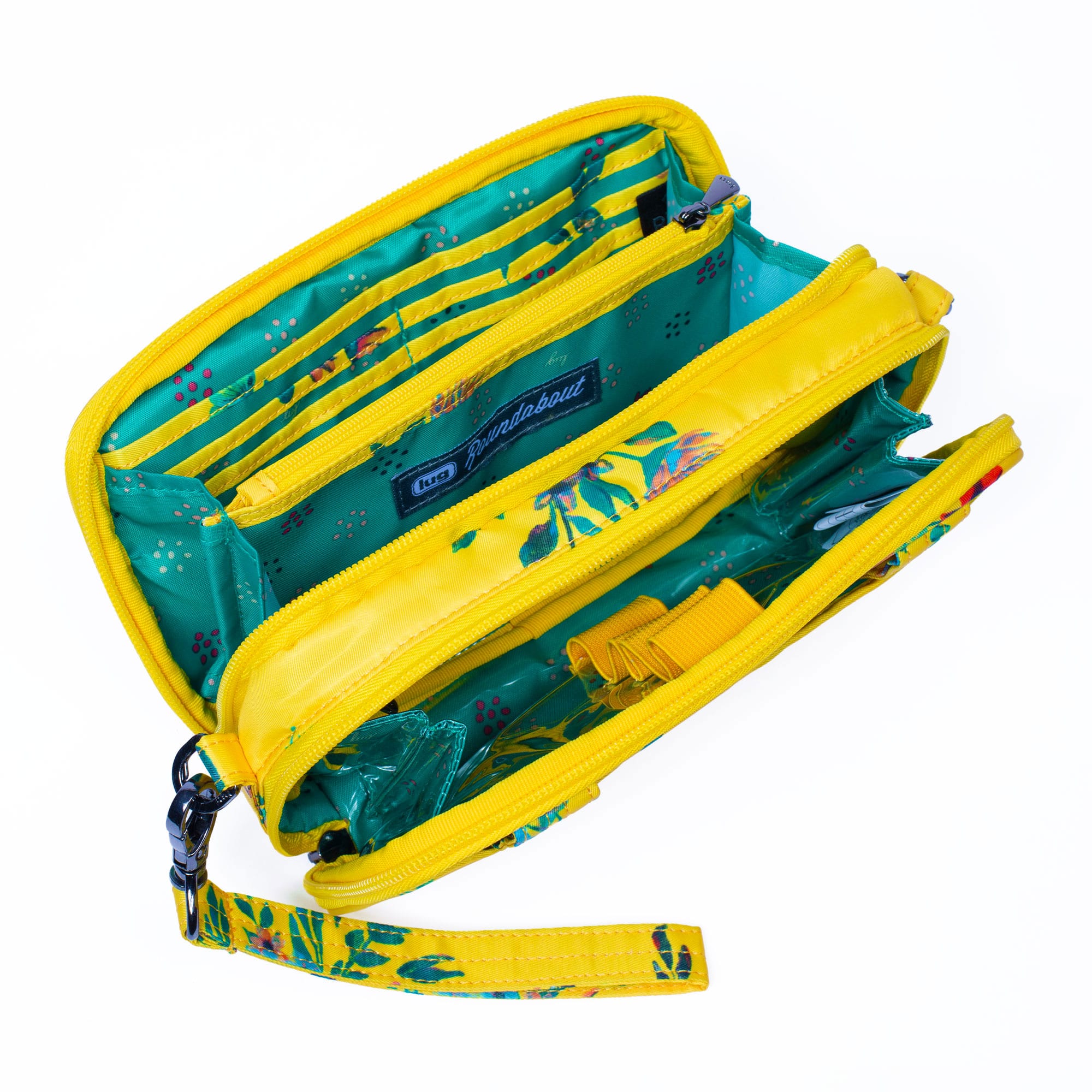 Roundabout 2 Convertible Wallet Crossbody - BOUQUET YELLOW - Roundabout2_BouquetYellow_05