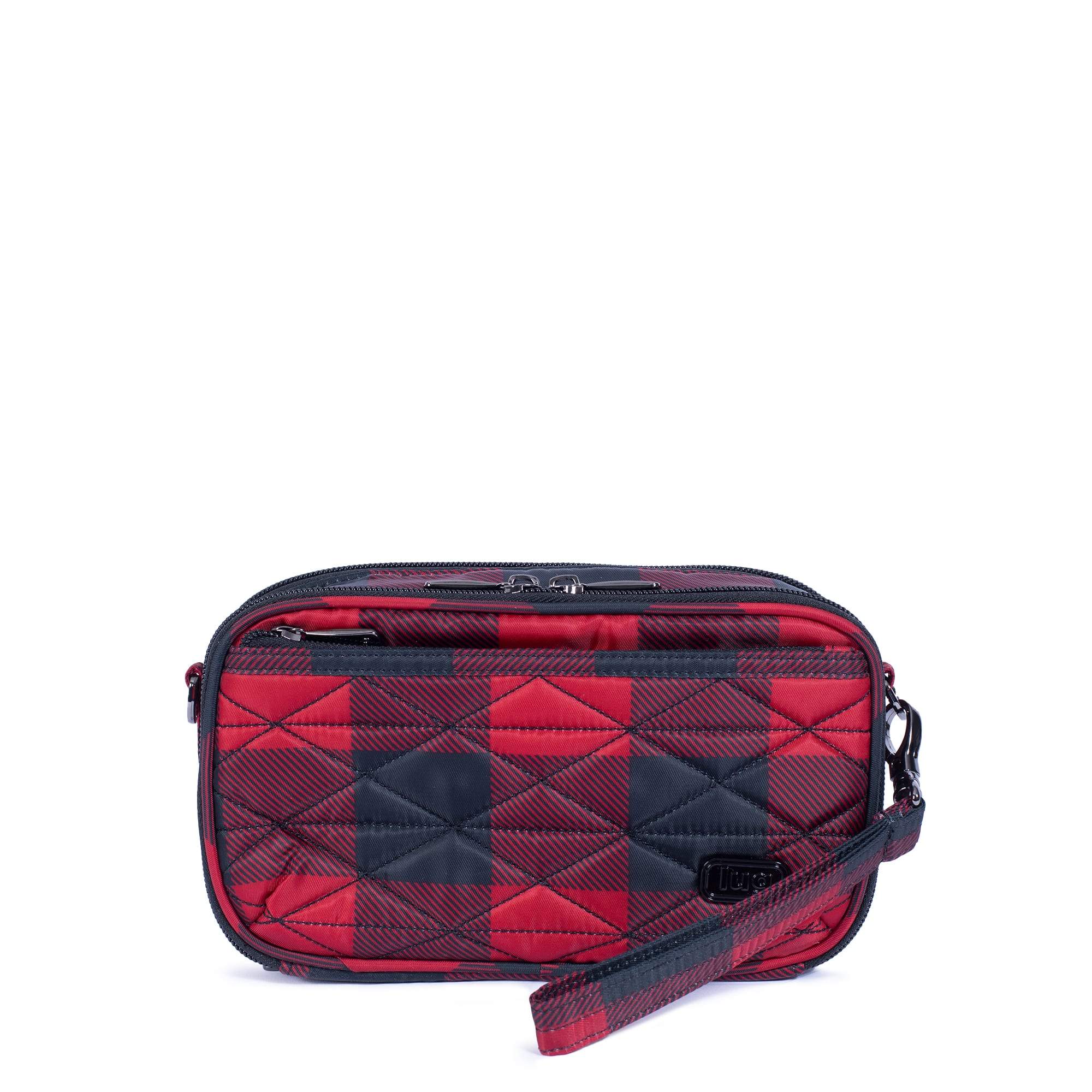 Roundabout 2 Convertible Wallet Crossbody - BUFFALO CHECK RED - Roundabout2_BuffaloCheckRed_01