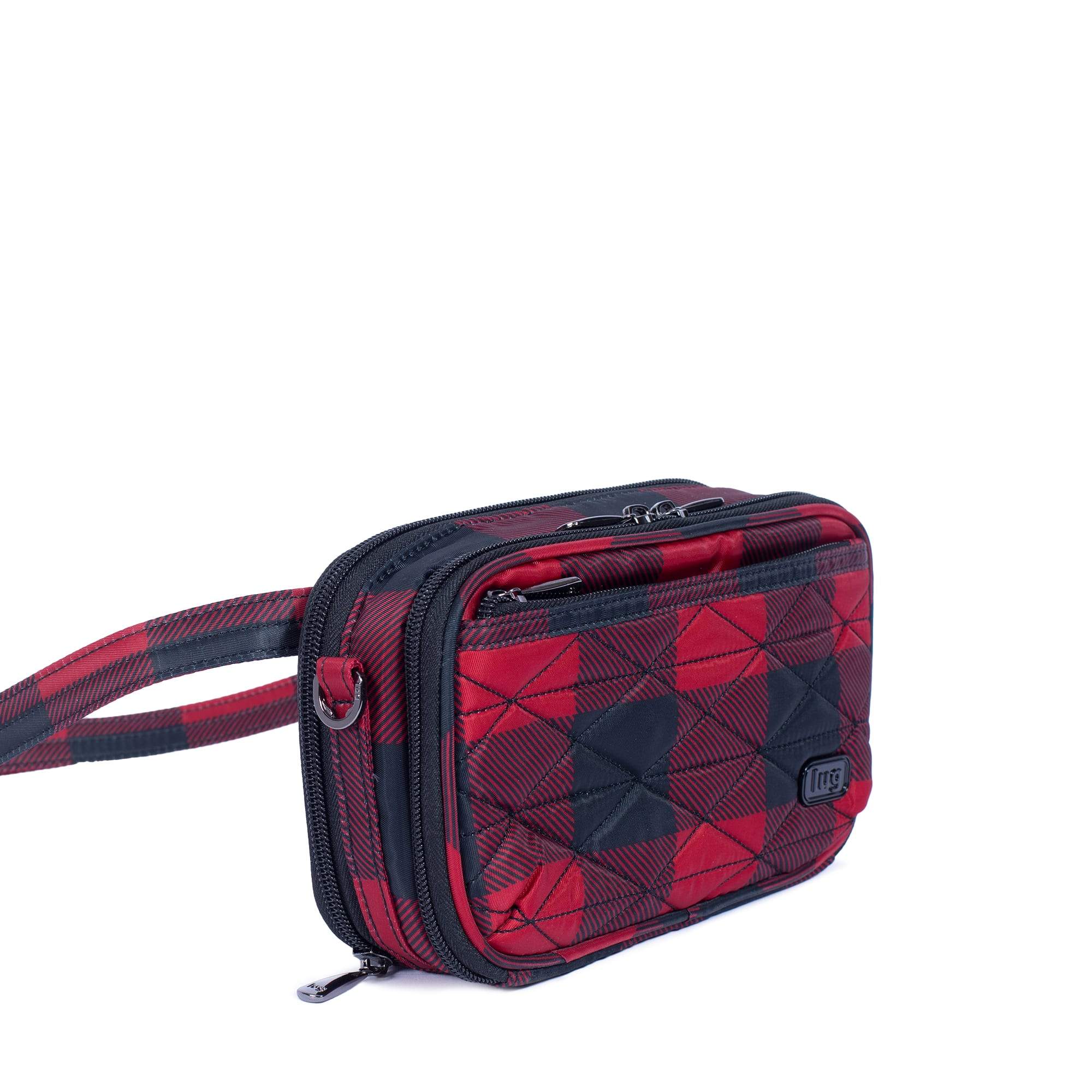 Roundabout 2 Convertible Wallet Crossbody - BUFFALO CHECK RED - Roundabout2_BuffaloCheckRed_02