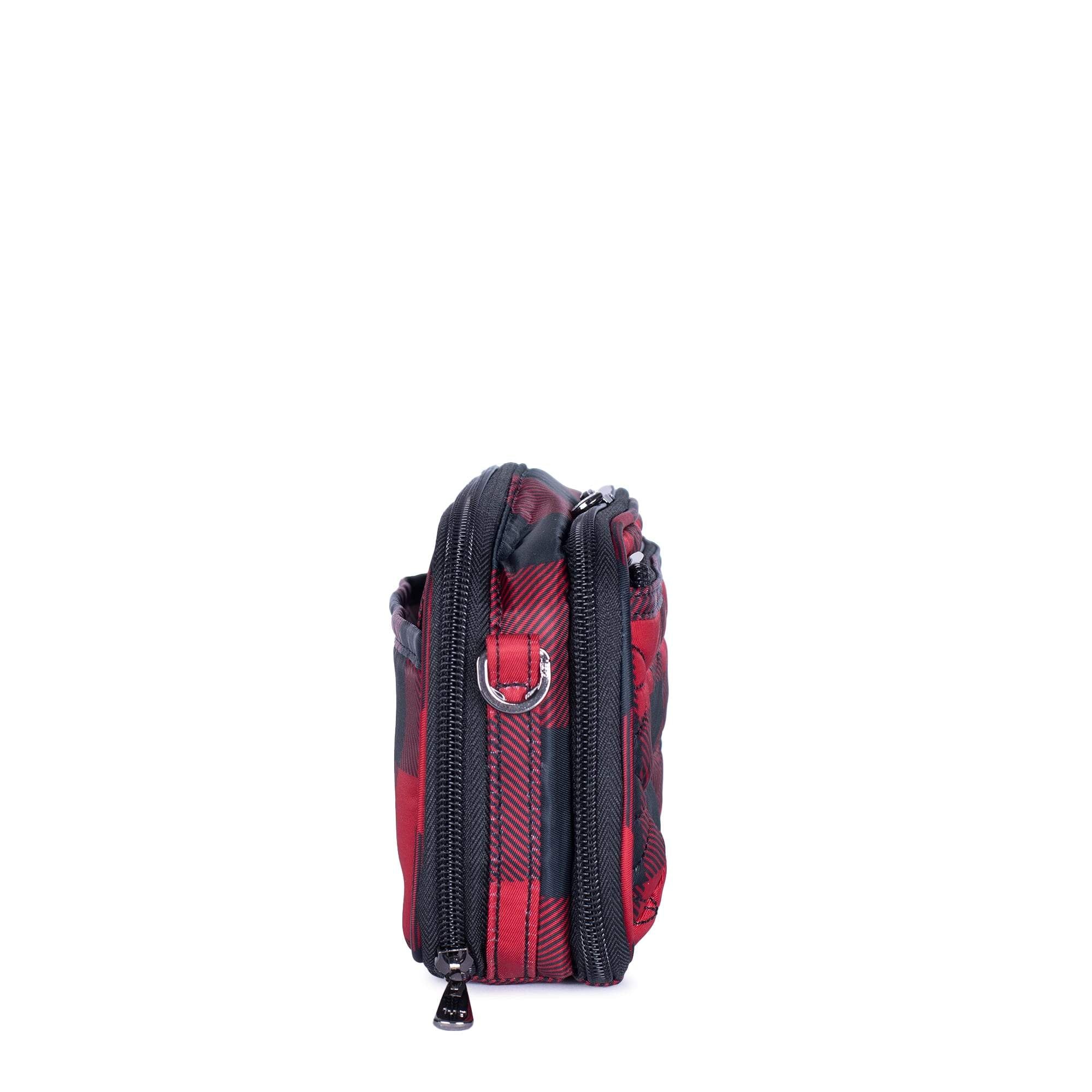 Roundabout 2 Convertible Wallet Crossbody - BUFFALO CHECK RED - Roundabout2_BuffaloCheckRed_03