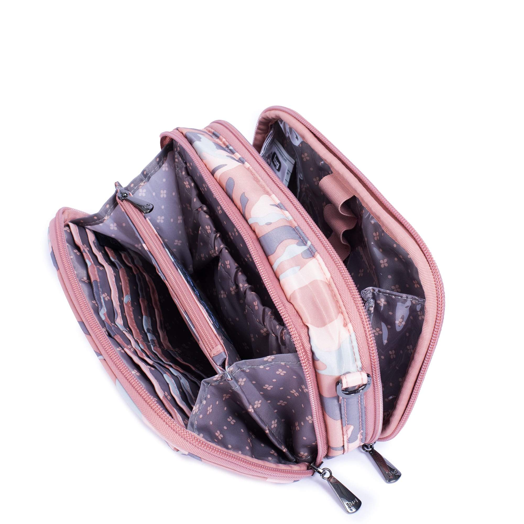 Roundabout 2 Convertible Wallet Crossbody - CAMO ROSE - Roundabout2_CamoRose_05