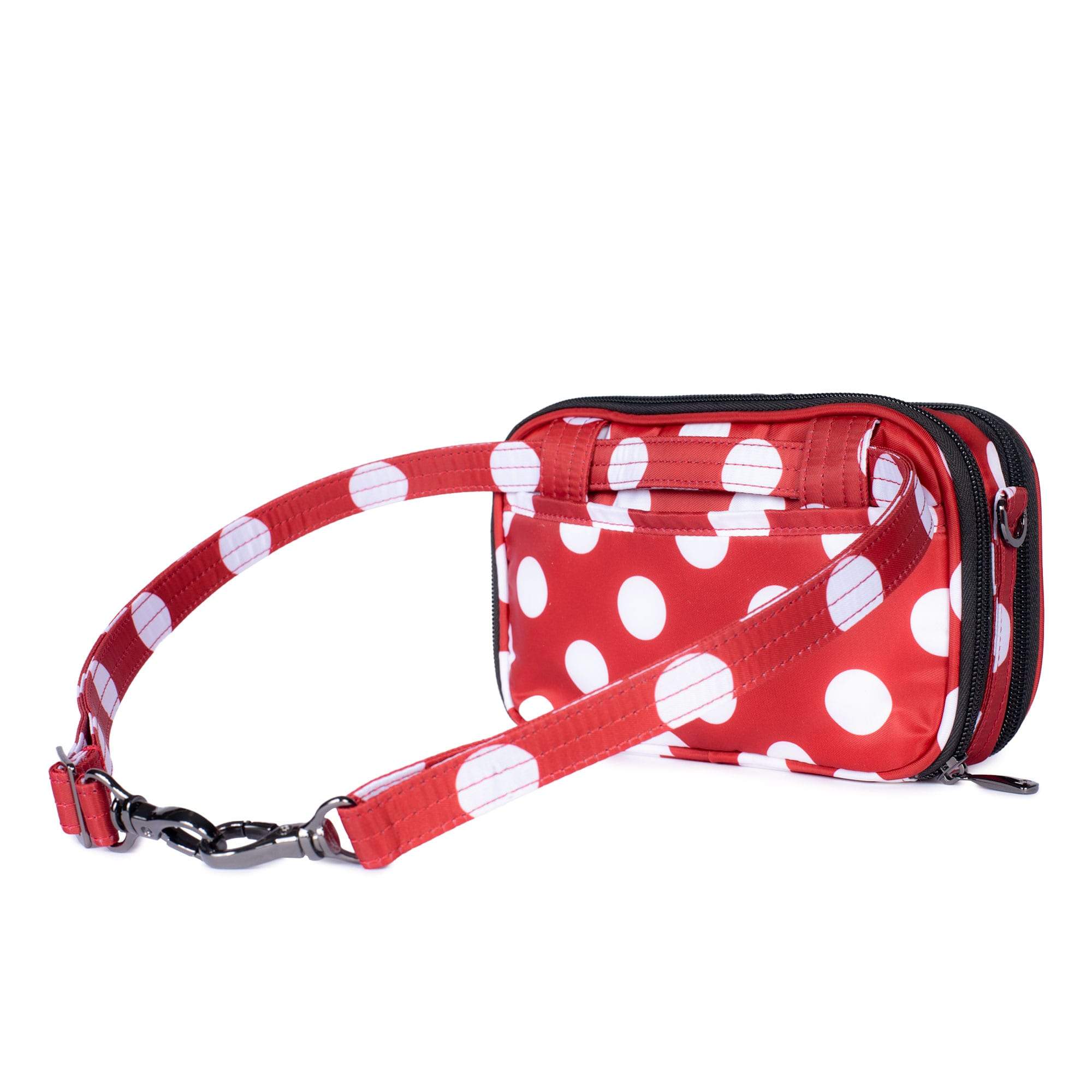 Roundabout 2 Convertible Wallet Crossbody - CRIMSON LARGE DOT - Roundabout2_CrimsonLgDot_04_101def55-d838-47d9-b456-a11af9f58a0c