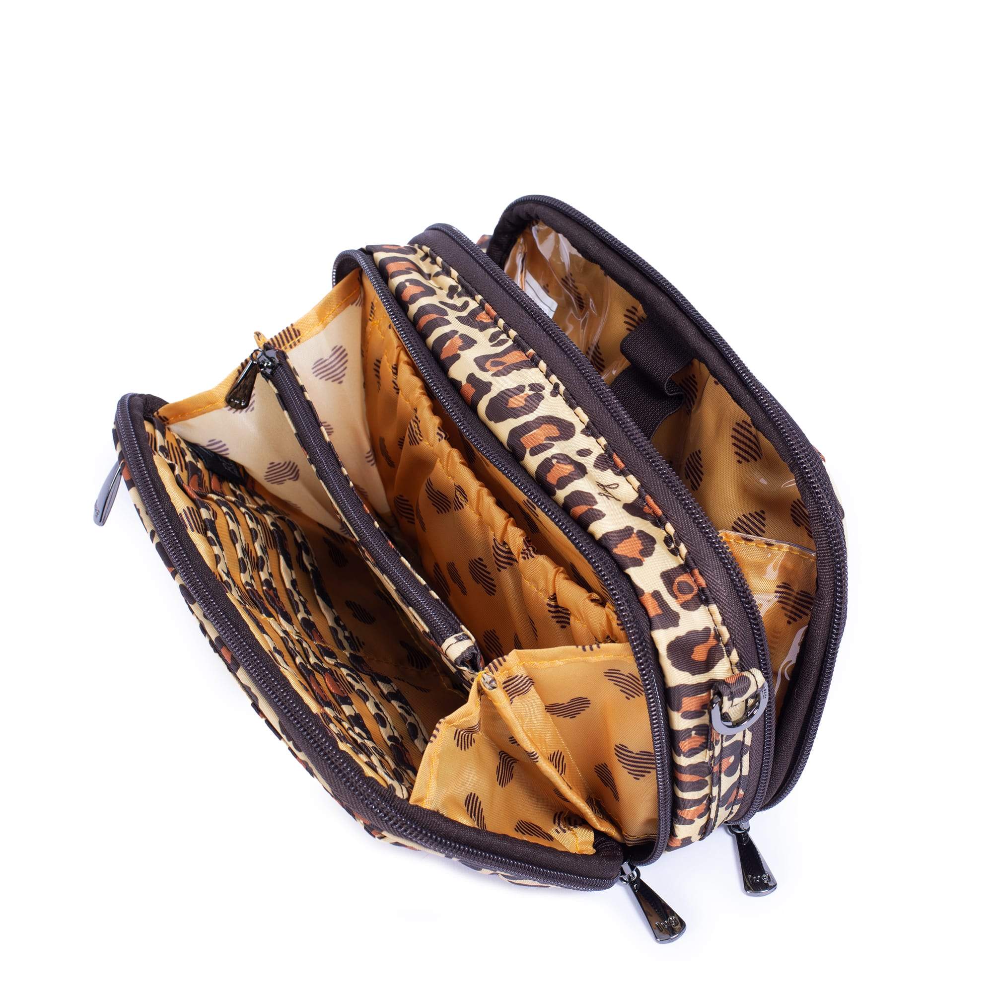 Roundabout 2 Convertible Wallet Crossbody - LEOPARD BROWN - Roundabout2_LeopardBrown_05