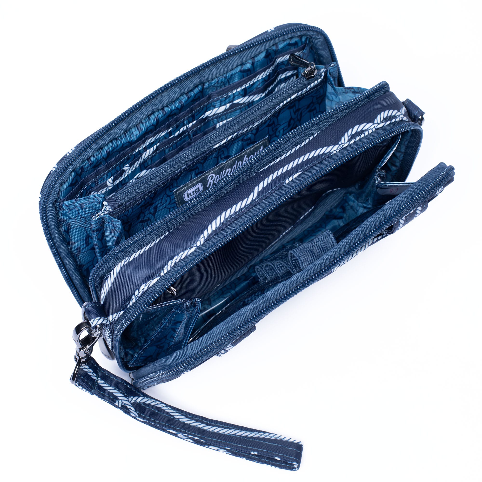 Roundabout 2 Convertible Wallet Crossbody - NAUTICAL NAVY - Roundabout2_NauticalNavy_05