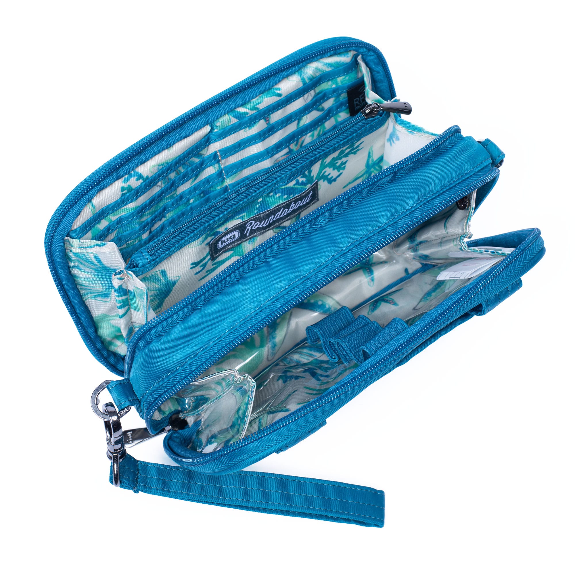 Roundabout 2 Convertible Wallet Crossbody - OCEAN BLUE - Roundabout2_OceanBlue_05
